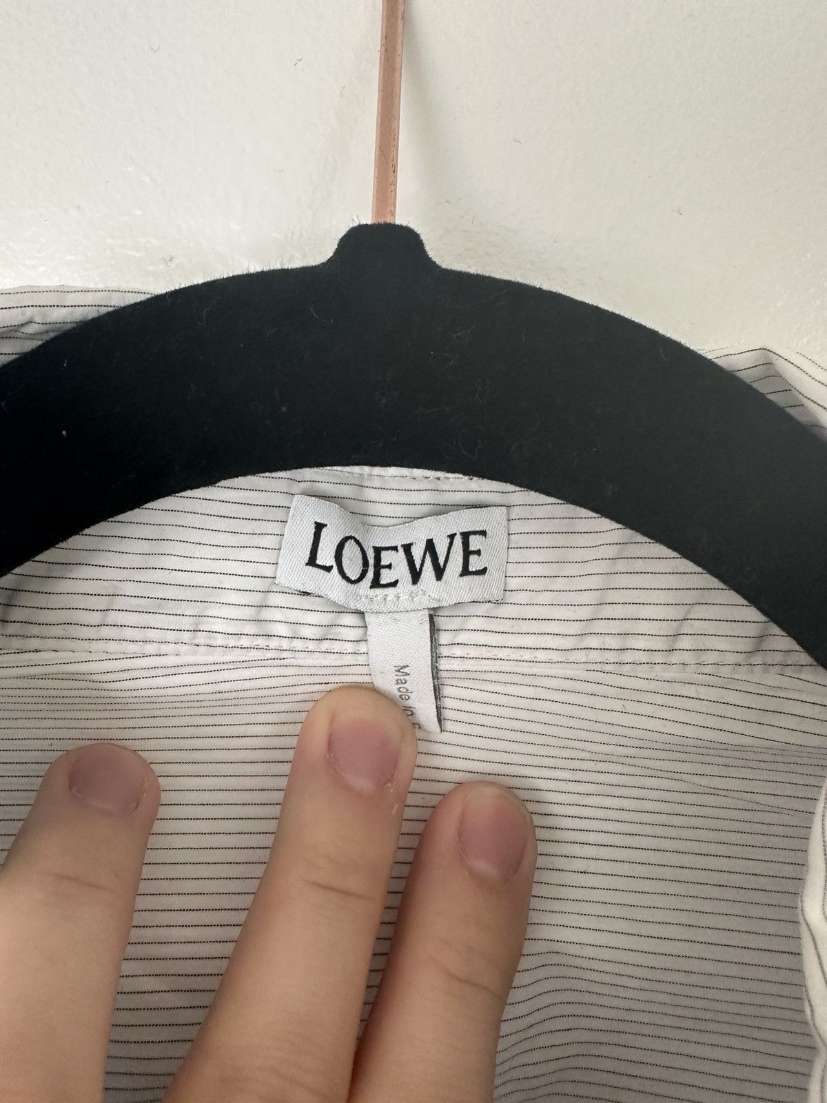 Loewe Loewe asymmetrics shirt Size US M / EU 48-50 / 2 - 3 Thumbnail