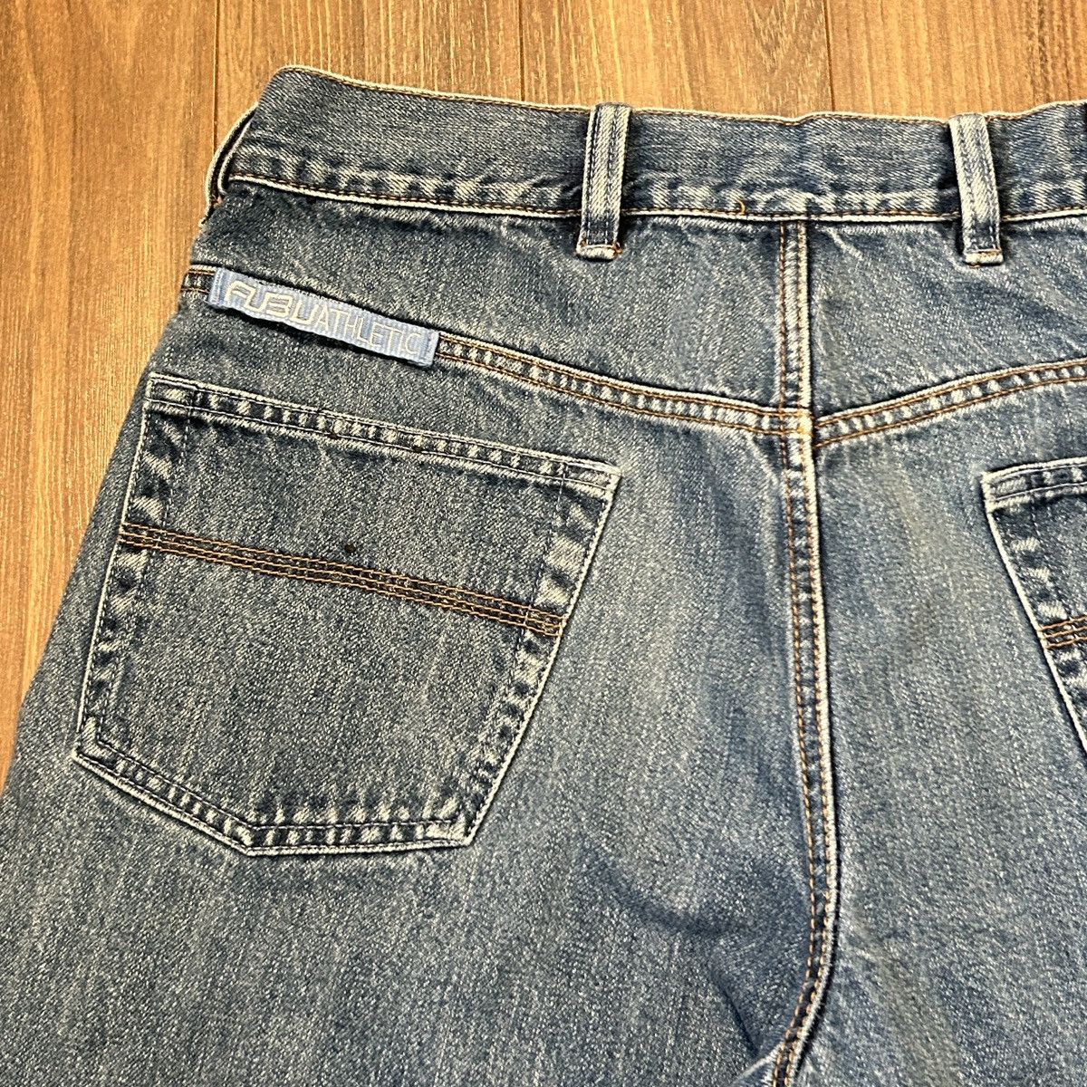 Fubu × Vintage Y2K FUBU Denim shorts 35 Size US 33 - 6 Thumbnail