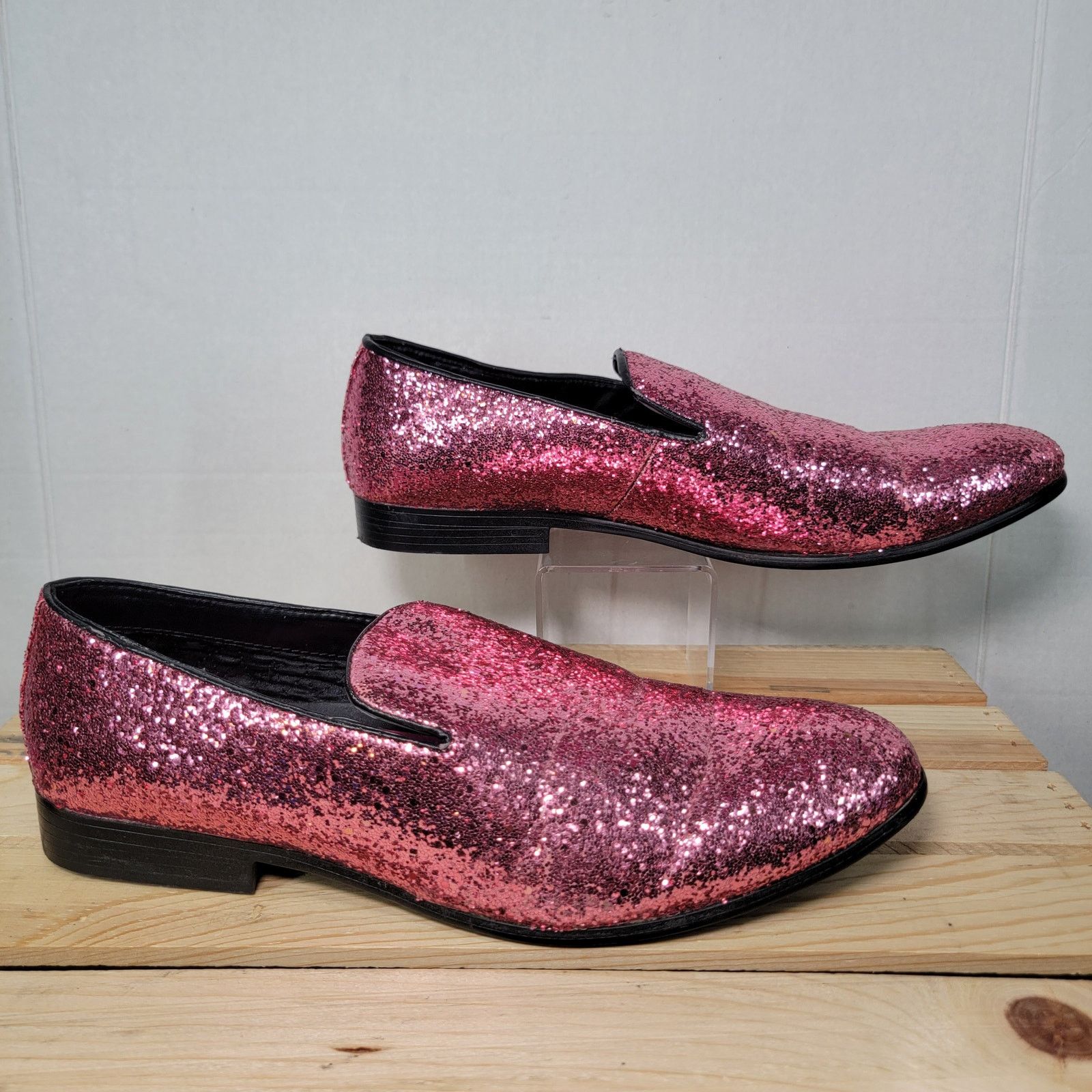 Other Amali Men's Pink Glitter Shoes - Size 12 Size US 12 / EU 45 - 4 Thumbnail