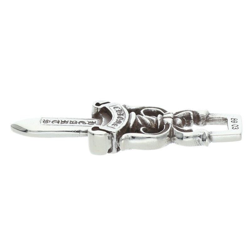 Chrome Hearts Chrome Hearts Dagger Pendant Silver Necklace Size ONE SIZE - 5 Thumbnail