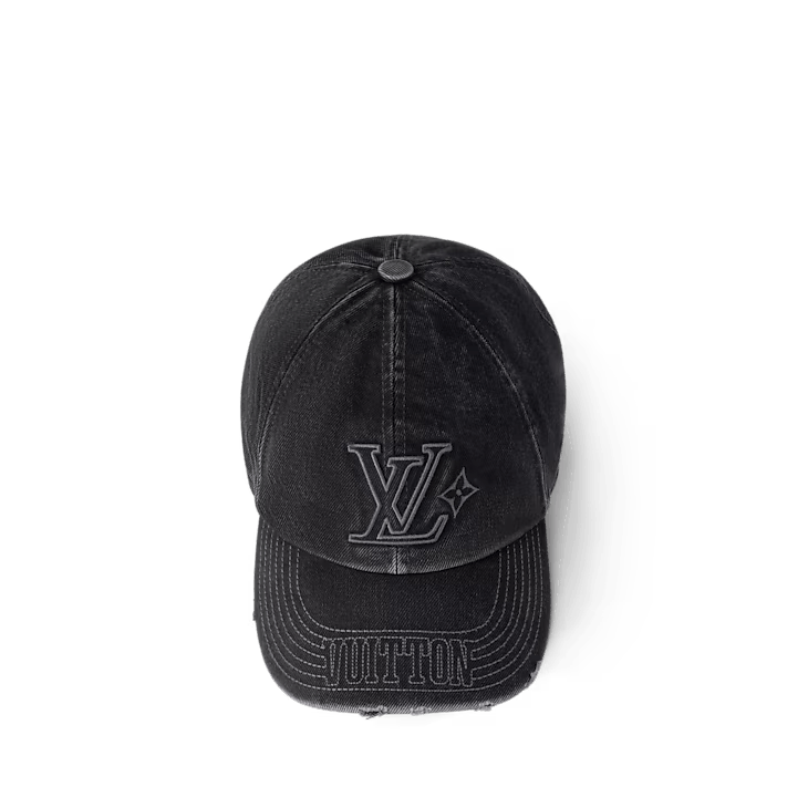 Louis Vuitton LV Denim Washed Cap (Medium) Size ONE SIZE - 3 Thumbnail