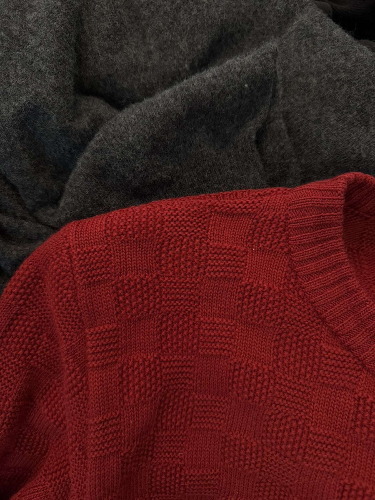 Saint Laurent Paris 1970’s YSL Sweater Knit Red Saint Laurent Paris Size US S / EU 44-46 / 1 - 14 Thumbnail