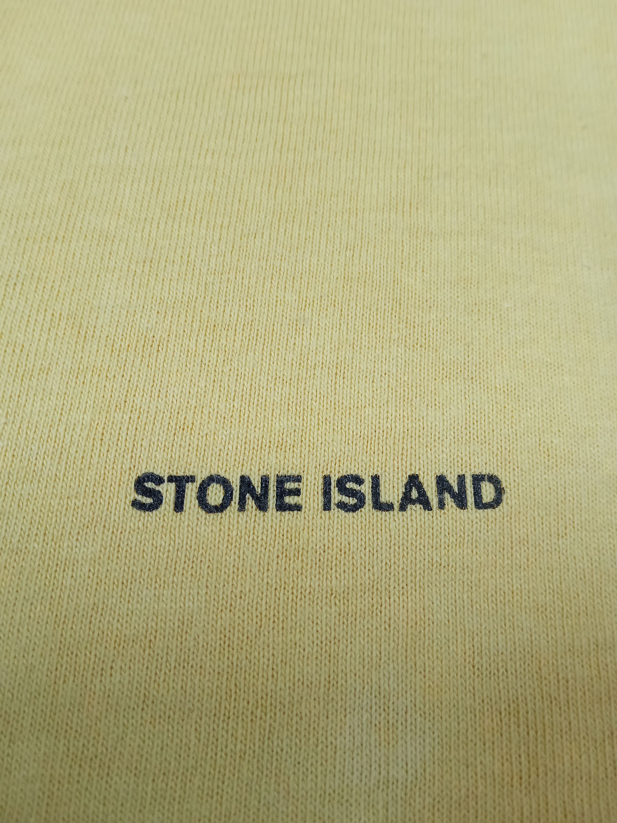 Stone Island Stone Island Extremely Rare Distressed Vintage Polo Shirt Size US M / EU 48-50 / 2 - 4 Thumbnail