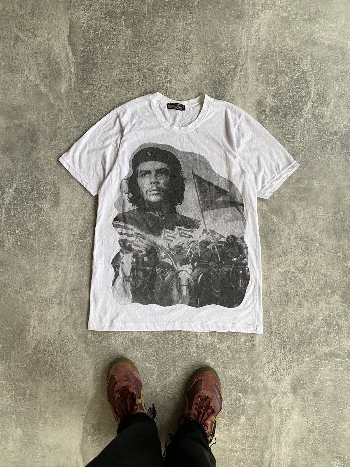 Vintage Vintage Che Guevara Big Face Graphic Oversize T-shirt Size US XL / EU 56 / 4 - 1 Thumbnail