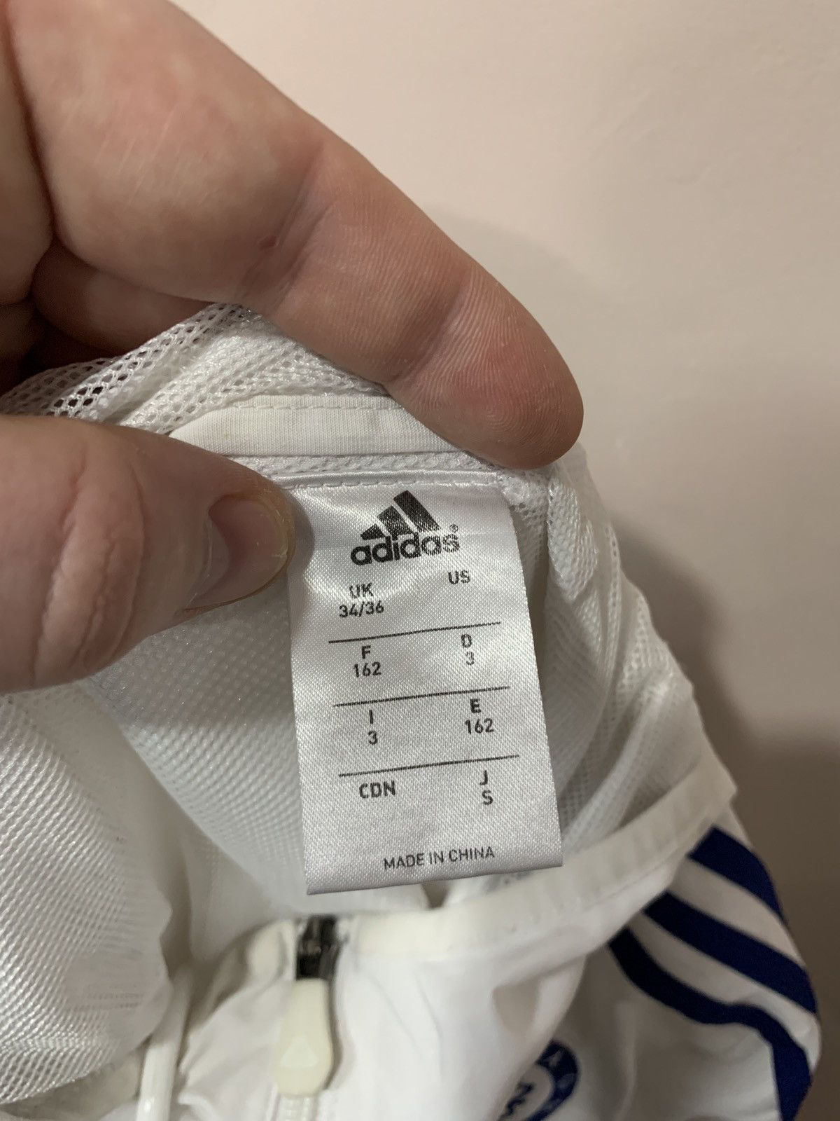 Adidas × Chelsea Soccer Chelsea London Full Zip Football Jacket Adidas Soccer Sz XS Size US XS / EU 42 / 0 - 8 Thumbnail