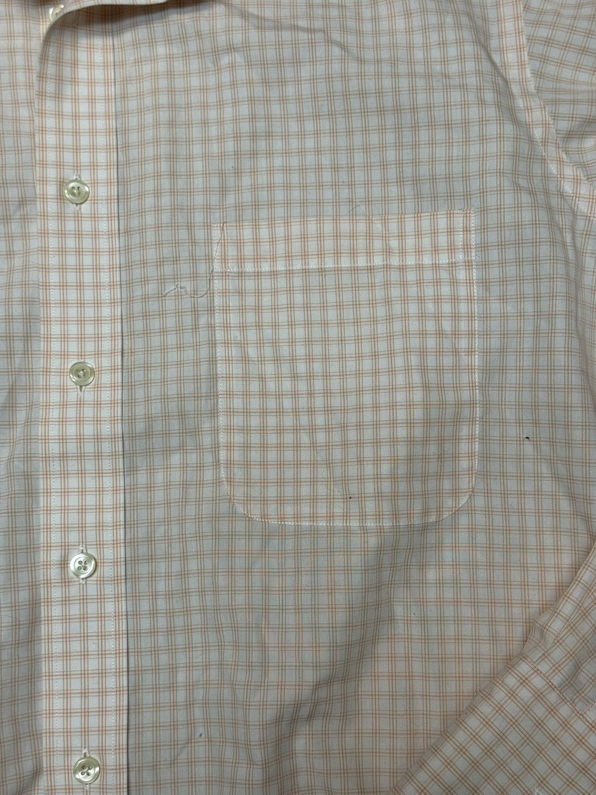 Paul Fredrick Paul Fredrick Non-Iron Two-Ply Cotton Broadcloth Shirt Size US M / EU 48-50 / 2 - 3 Thumbnail