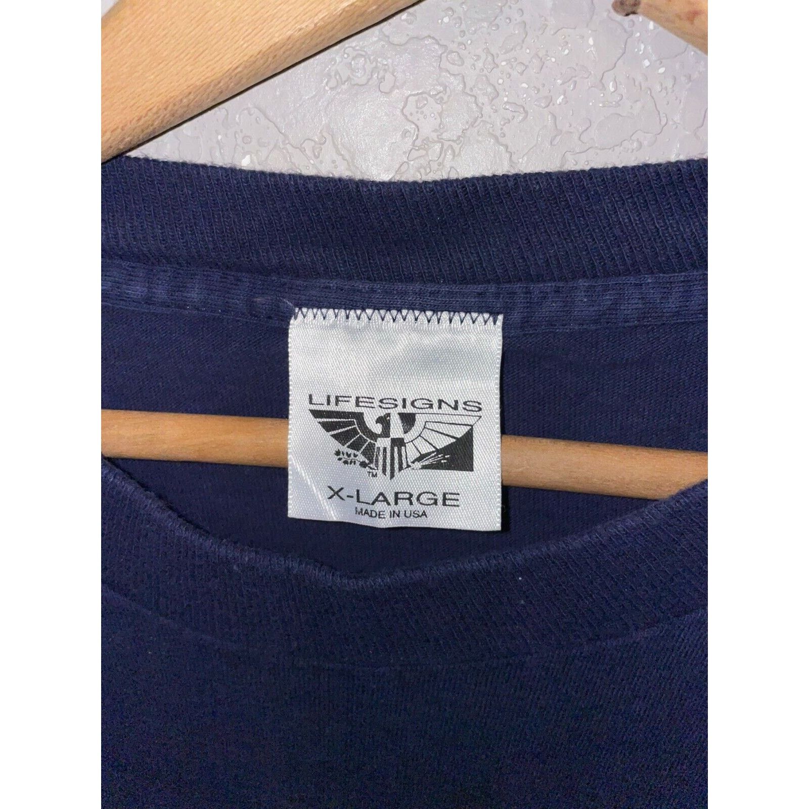 Vintage Vintage United States Air Force Shirt USAF Blue Tee 90s XL Size US XL / EU 56 / 4 - 4 Thumbnail