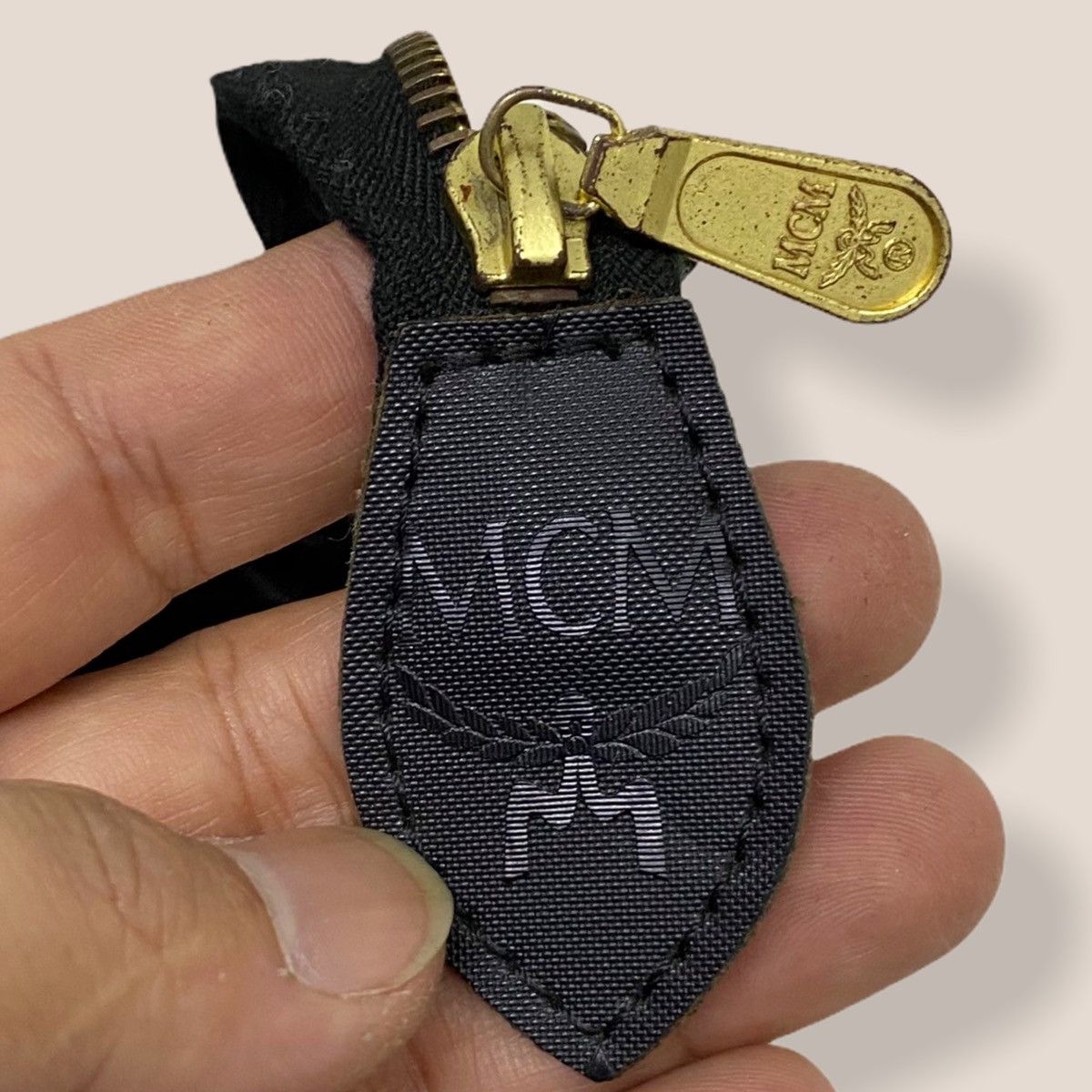 MCM ‼️LASTDROP‼️ VINTAGE MCM BLACK VISETOS NYLON LONG SHOULDER BAG Size ONE SIZE - 13 Thumbnail