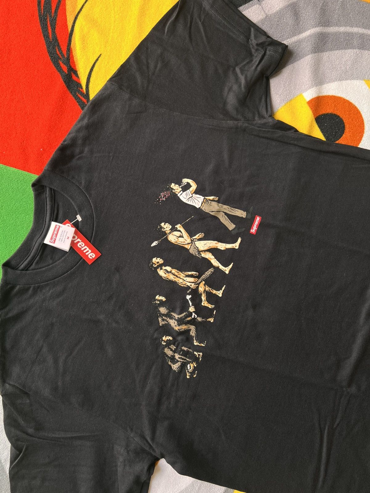 Supreme Supreme Evolution Tee Black M ape human t-shirt primitive Size US M / EU 48-50 / 2 - 20 Thumbnail