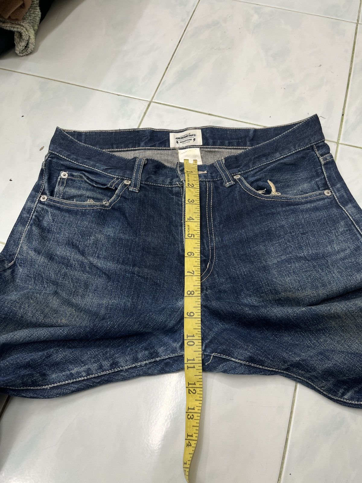 Japanese Brand × Vintage 🔥🔥🔥ARCHIVE QUENCH JAPAN BLUE INDIGO DENIM Size US 32 / EU 48 - 24 Thumbnail