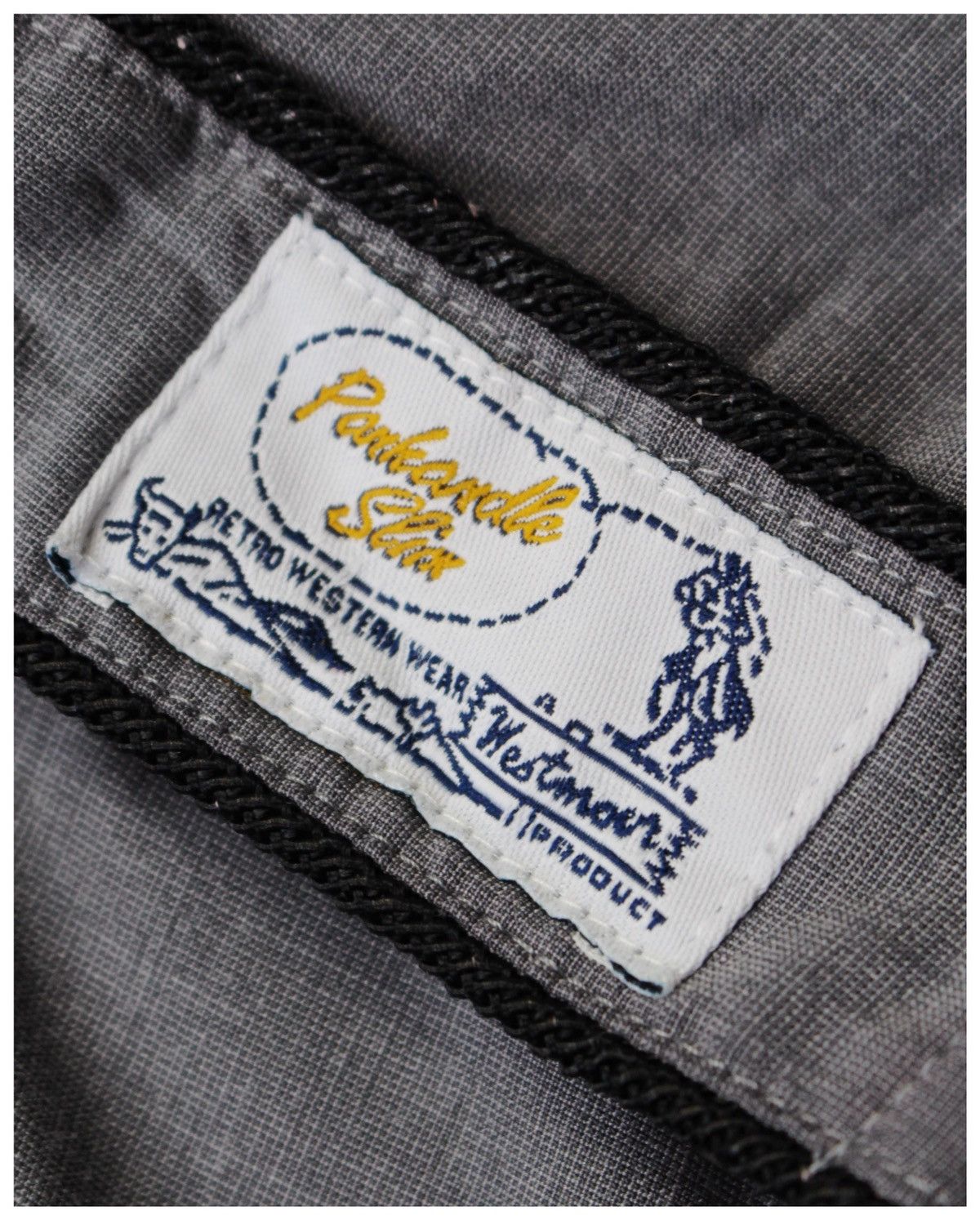 Panhandle Slim × Vintage 2000S PANHANDLE SLIM WESTERN SHIRT – “WIND MAP” EMBROIDERY Size US L / EU 52-54 / 3 - 6 Thumbnail