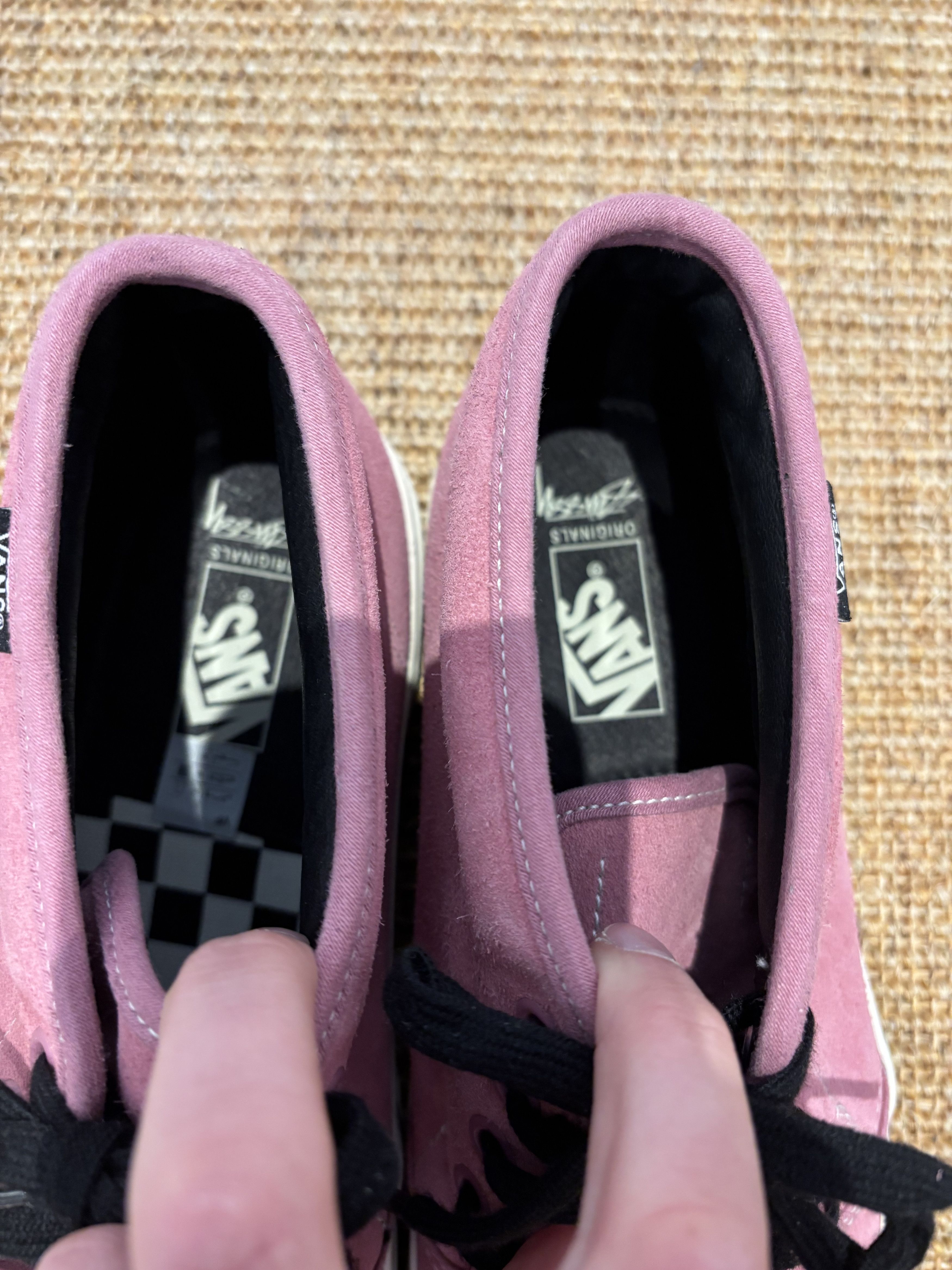 Vans Basket Stussy x Vans Chukka LX rose en tbe Size US 7.5 / EU 40-41 - 13 Thumbnail