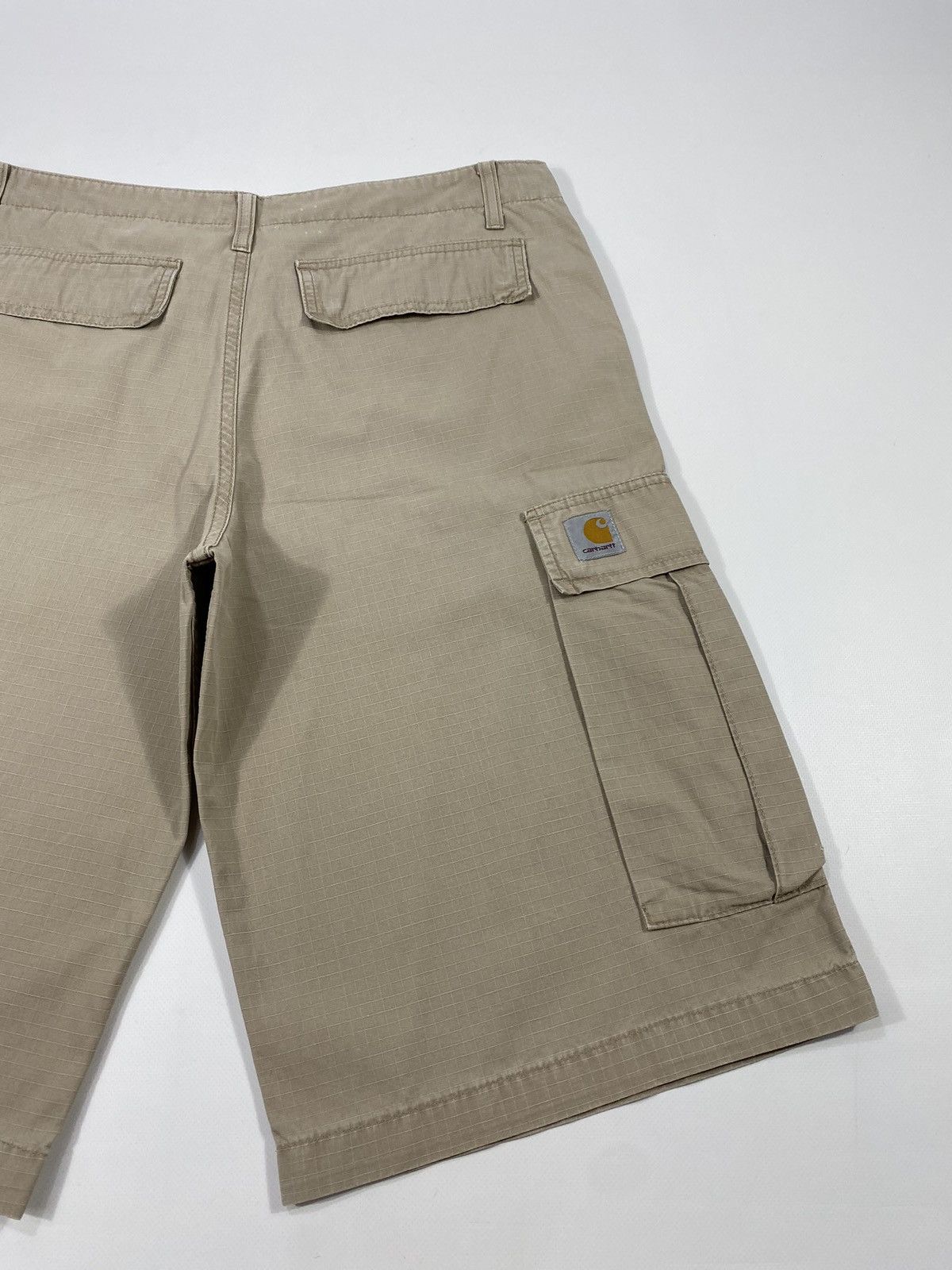 Carhartt 🔥LASTDROP🔥 Vintage Carhartt W Cargo Bermuda Ripstop Shorts Size 34" / US 12 / IT 48 - 9 Thumbnail