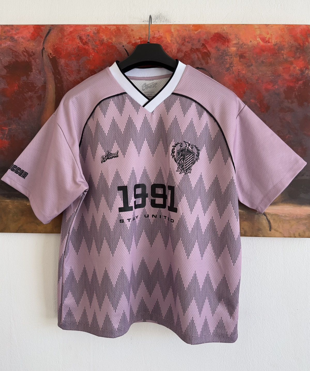 Pull & Bear Pull & Bear SWD Pink Jersey Size M Size US M / EU 48-50 / 2 - 1 Thumbnail