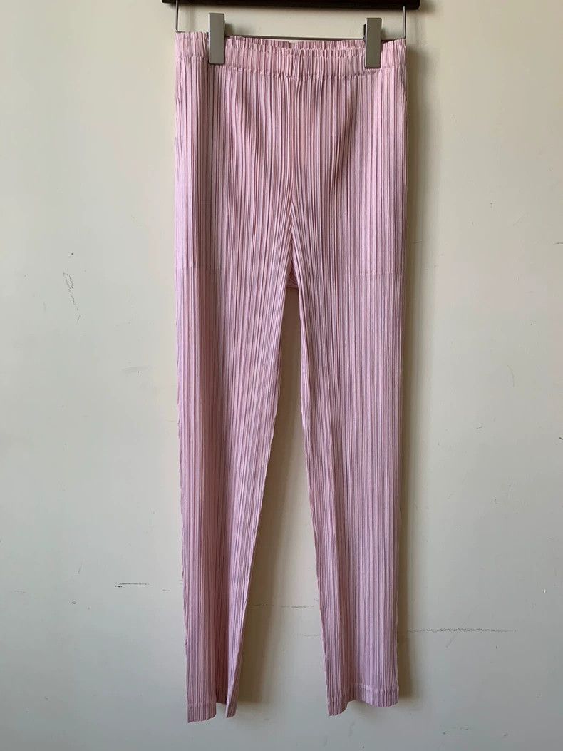 Issey Miyake Issey Miyake Pleats Please Pink Pants - dmc Size US 30 / EU 46 - 1 Thumbnail