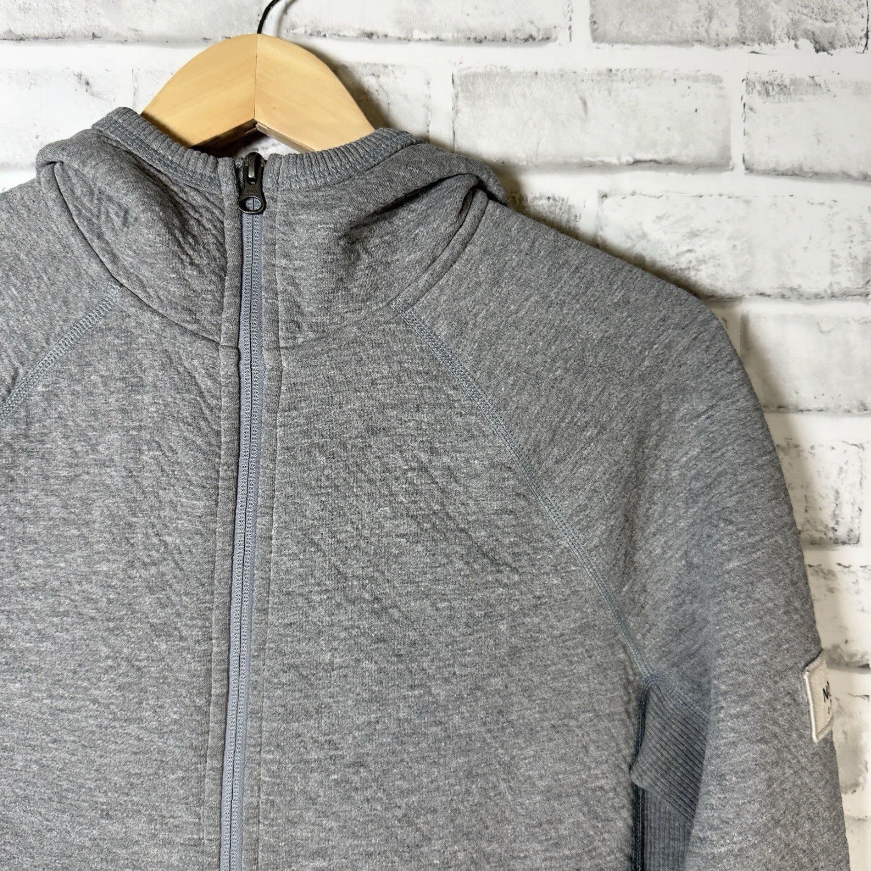 The North Face The North Face Jacket Womens Full Zip Hooded Gray M Size M / US 6-8 / IT 42-44 - 2 Thumbnail