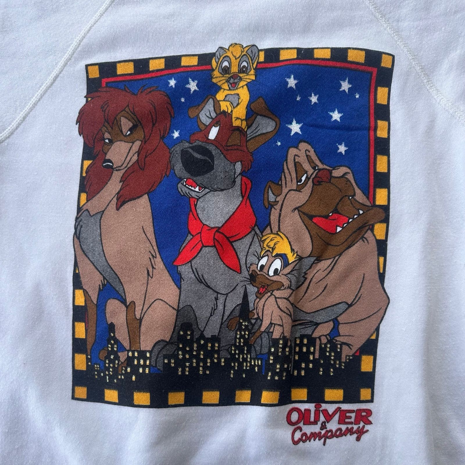Disney Disney Oliver and company vintage sweatshirt Size US M / EU 48-50 / 2 - 2 Thumbnail