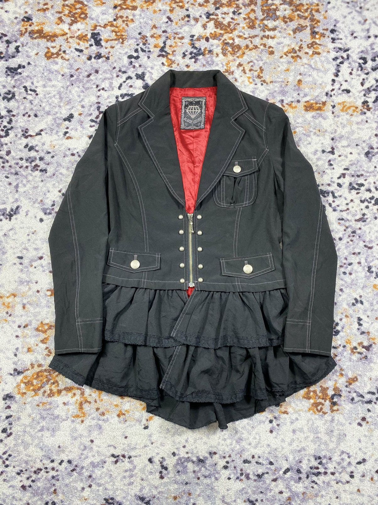 Japanese Brand “RARE” Algon Quins Studded Gothic Punk style Size M / US 6-8 / IT 42-44 - 1 Thumbnail