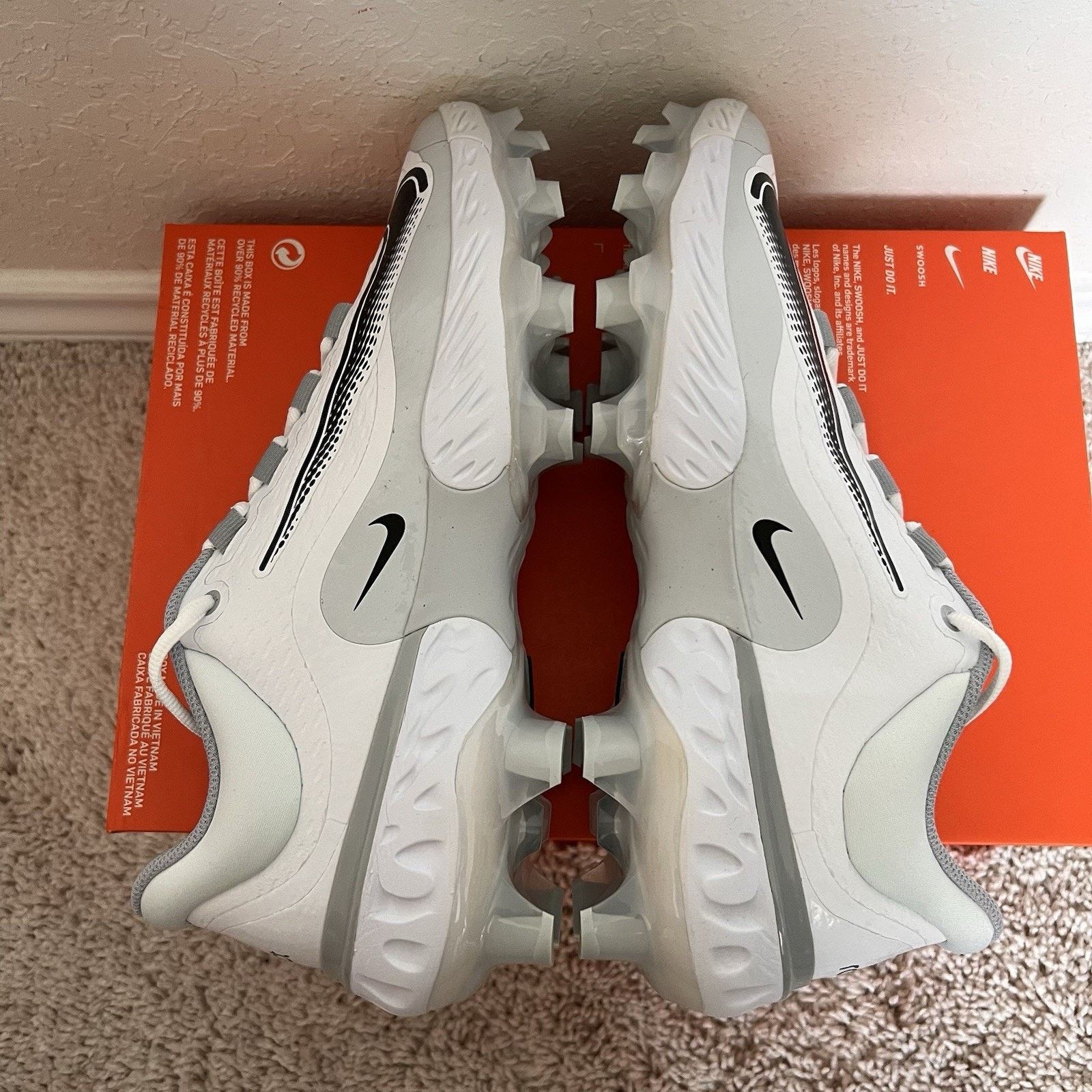 Nike Nike Alpha Huarache Elite 4 Low Baseball Cleats 9 No Lid Size US 9 / EU 42 - 7 Thumbnail