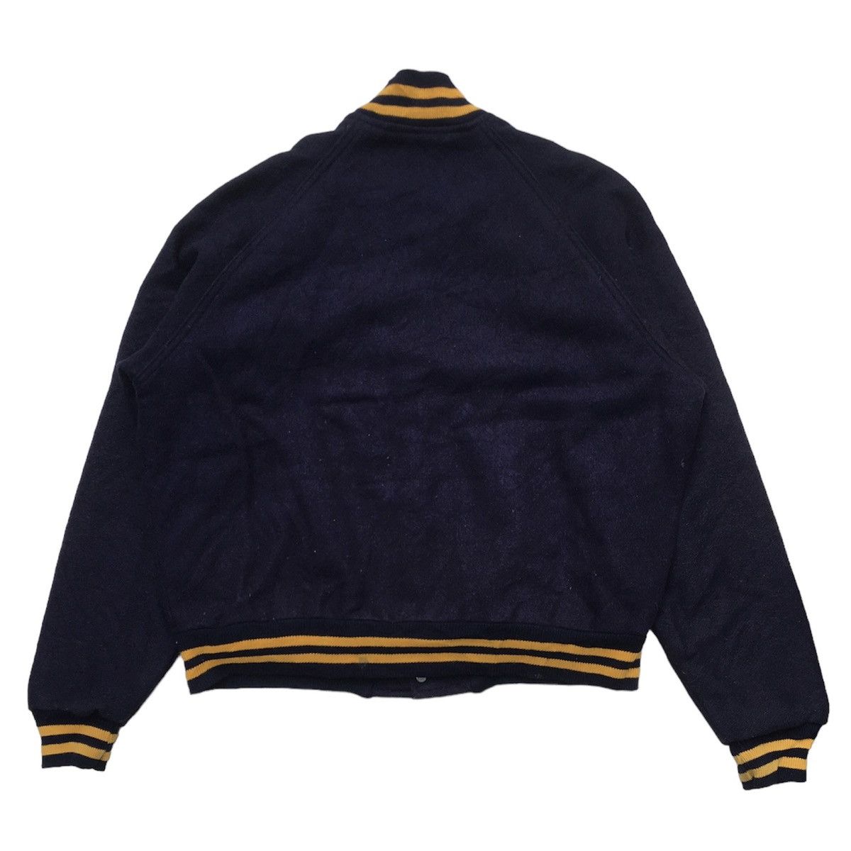 Vintage Vintage Michigan Wool Varsity Jacket Gem Sportswear Size US L / EU 52-54 / 3 - 2 Thumbnail