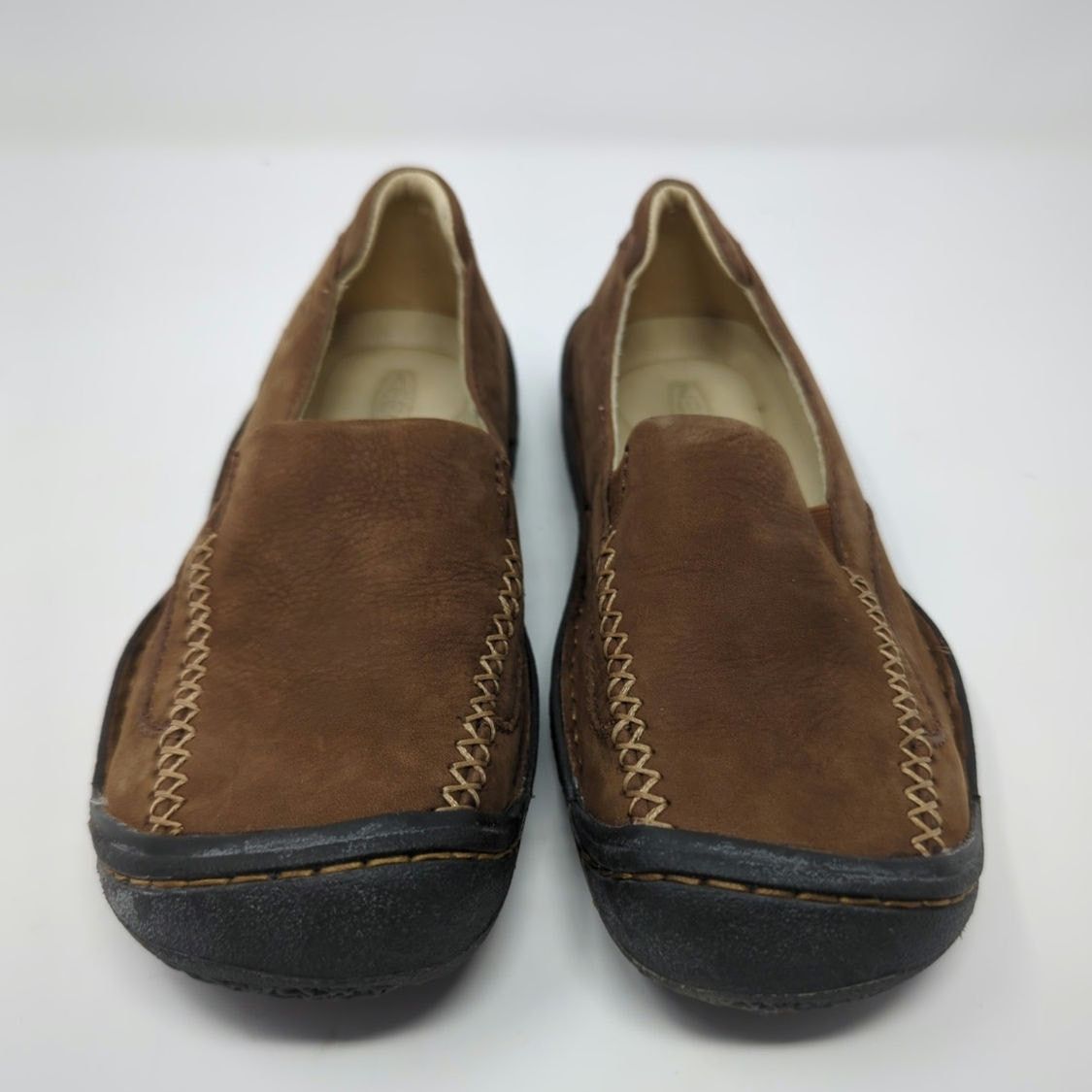 KEEN Keen Shoes Brown Ballet Flats Leather Slip On Size 5.5 Size US 5.5 / IT 35.5 - 3 Thumbnail