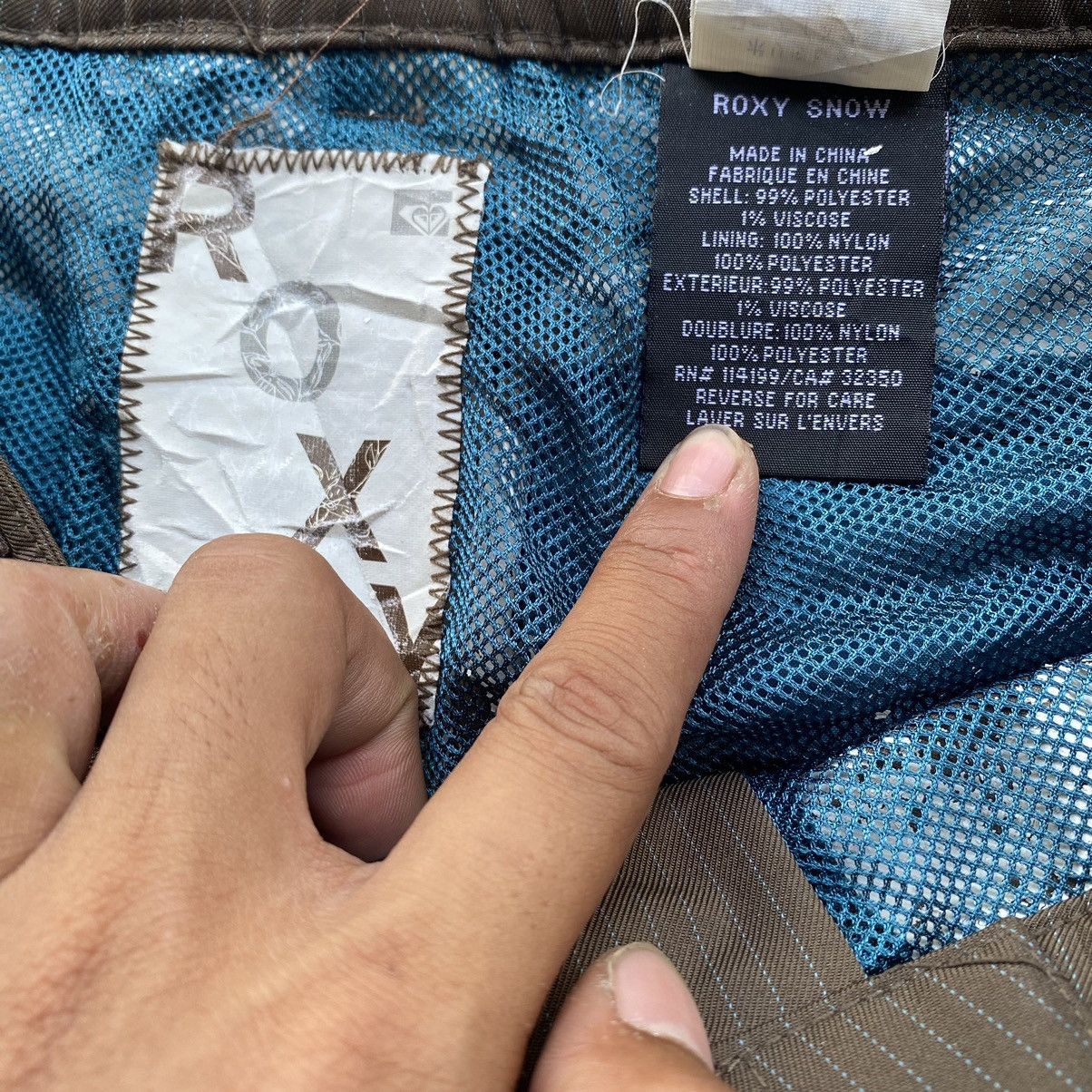 Beauty Beast × Quiksilver × Vintage Roxy Snow Bondage Multi Zip Pocket Ski Pants Size US 36 / EU 52 - 18 Thumbnail