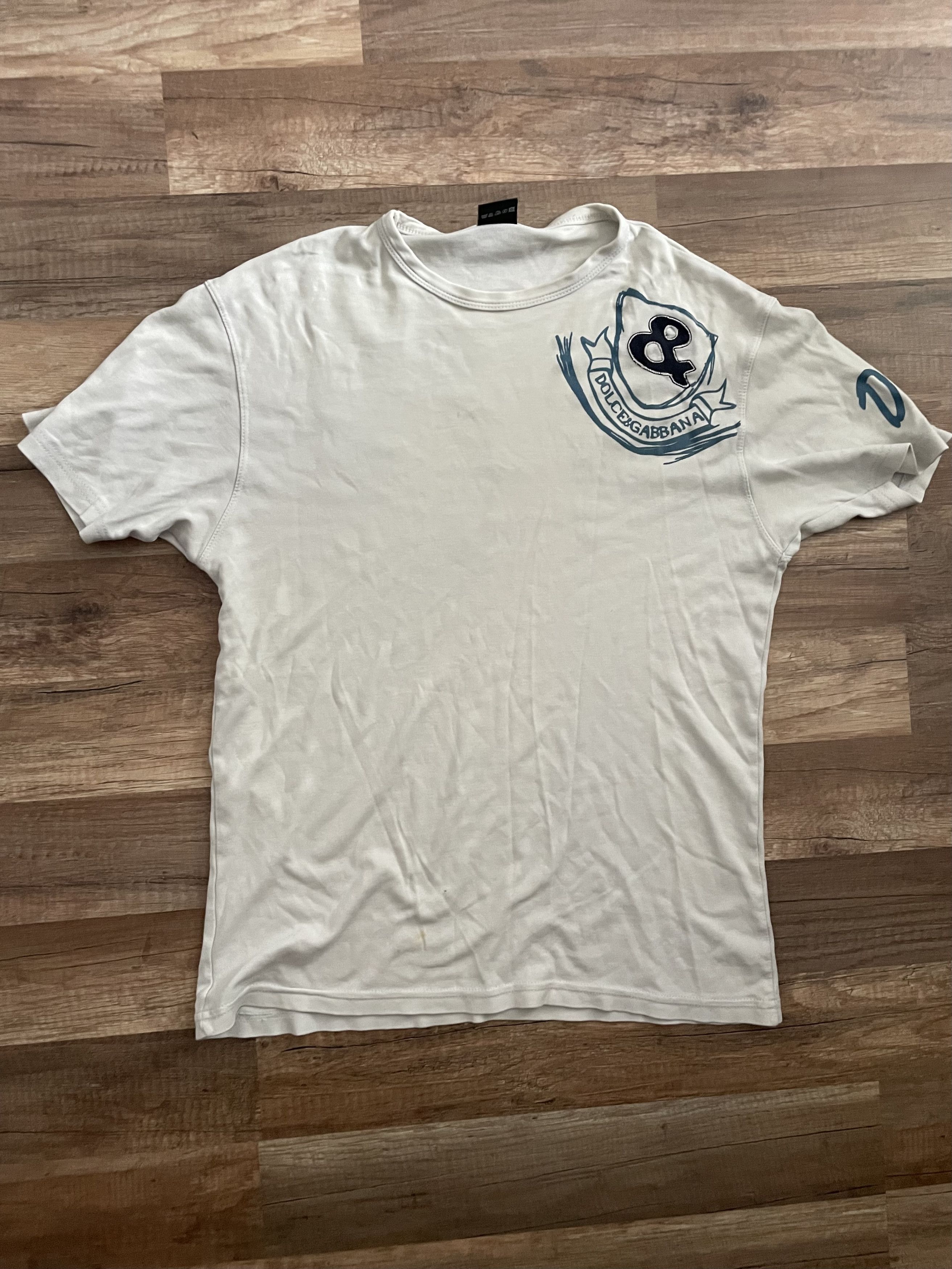 Dolce & Gabbana Archival D&G Dolce & Gabbana Tee - Made in Italy Size US M / EU 48-50 / 2 - 2 Thumbnail