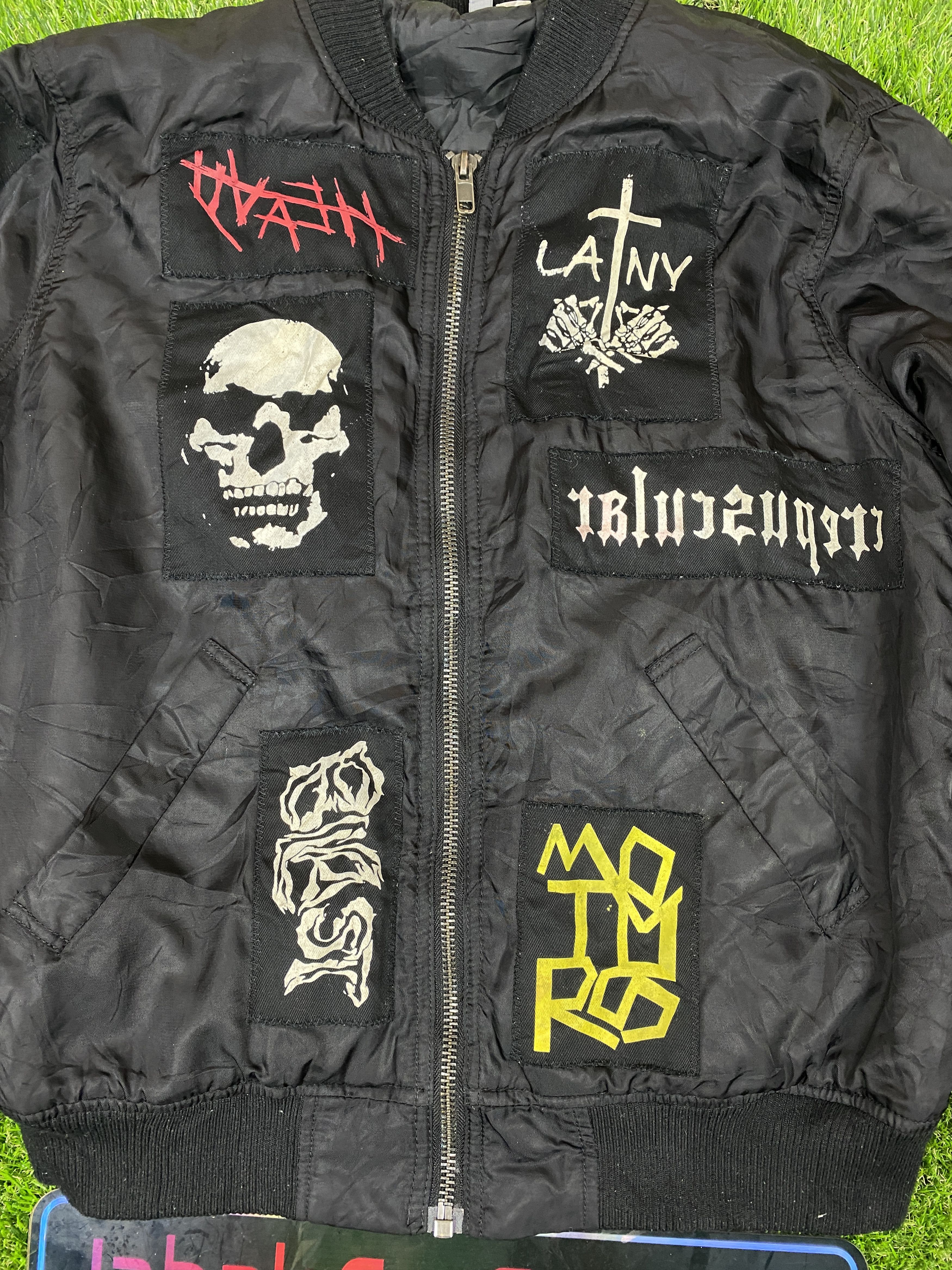 Divided Bomber Jacker Metal (J068)