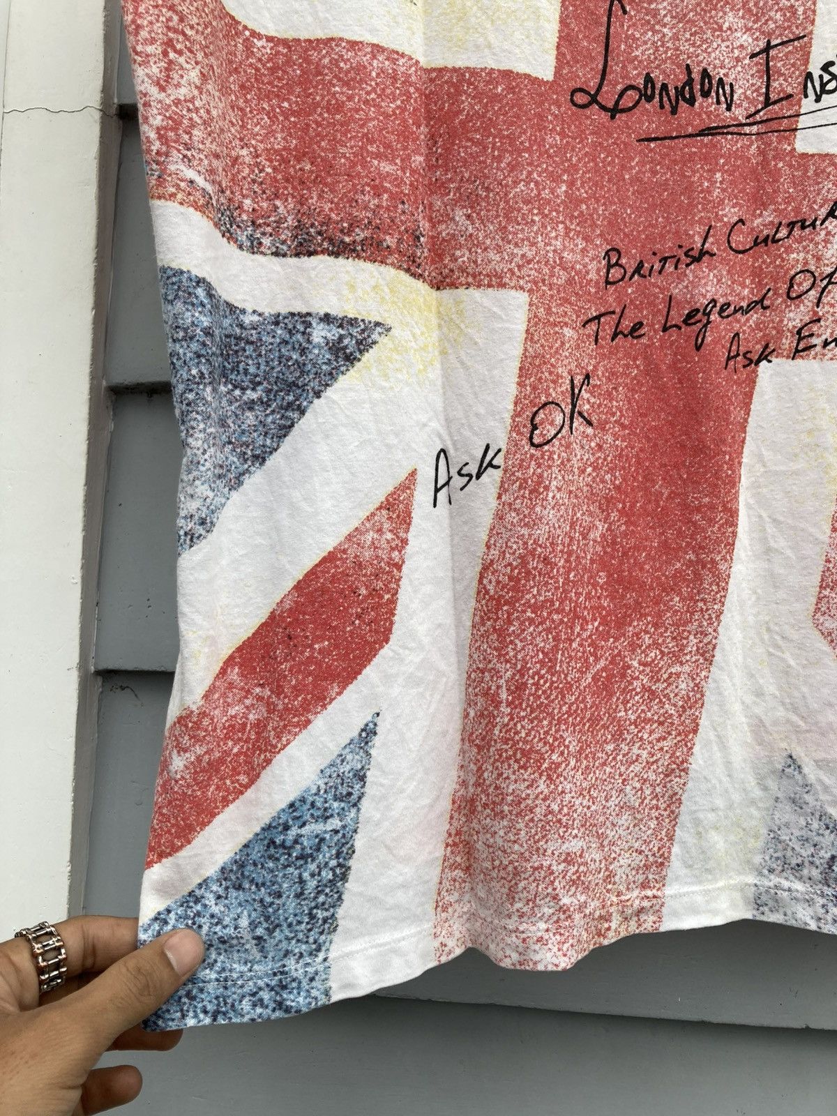 Japanese Brand × Vintage Japanese Brand All Over Print Uk Flag Size US L / EU 52-54 / 3 - 13 Thumbnail