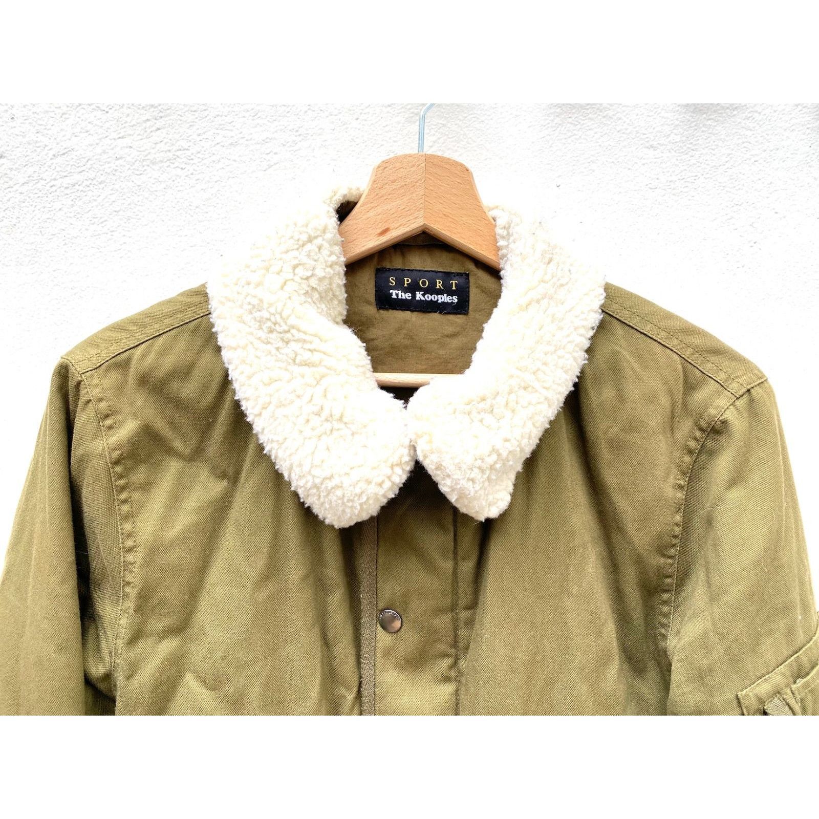 The Kooples Kaki Bomber Jacket Size US S / EU 44-46 / 1 - 2 Thumbnail