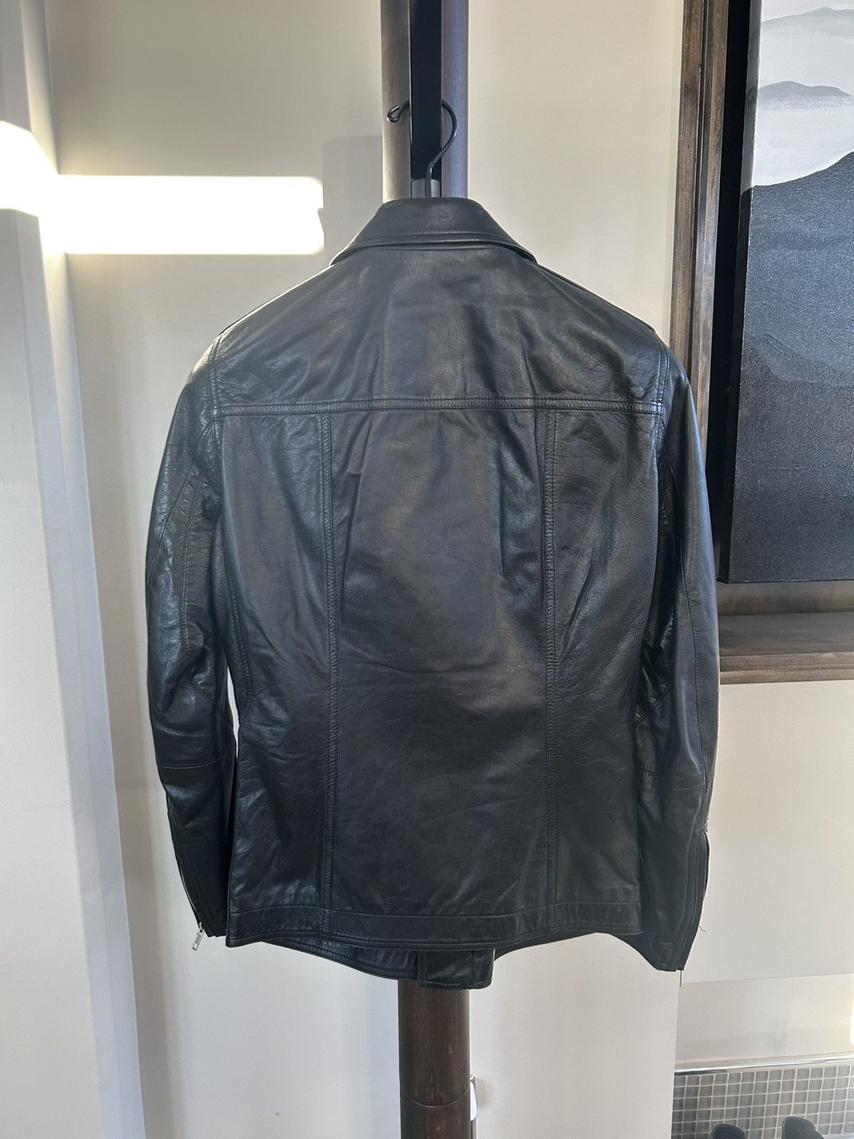 Rick Owens SS15 "Stooges" Leather Jacket Size US S / EU 44-46 / 1 - 2 Thumbnail