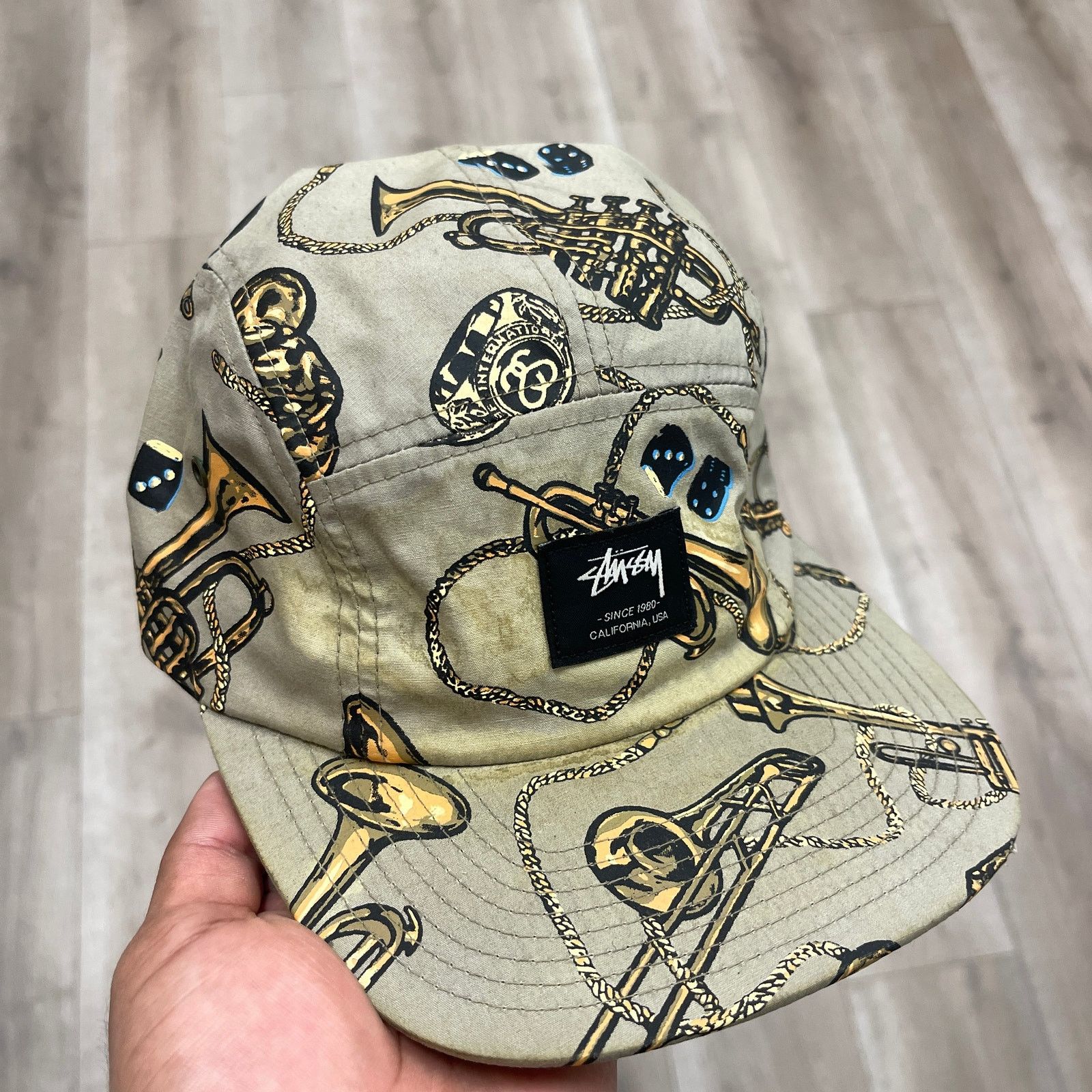 stuussyキャップ5点まとめ売り Stussy Vintage Stussy Hat 5 panel Capz Leopard | Grailed
