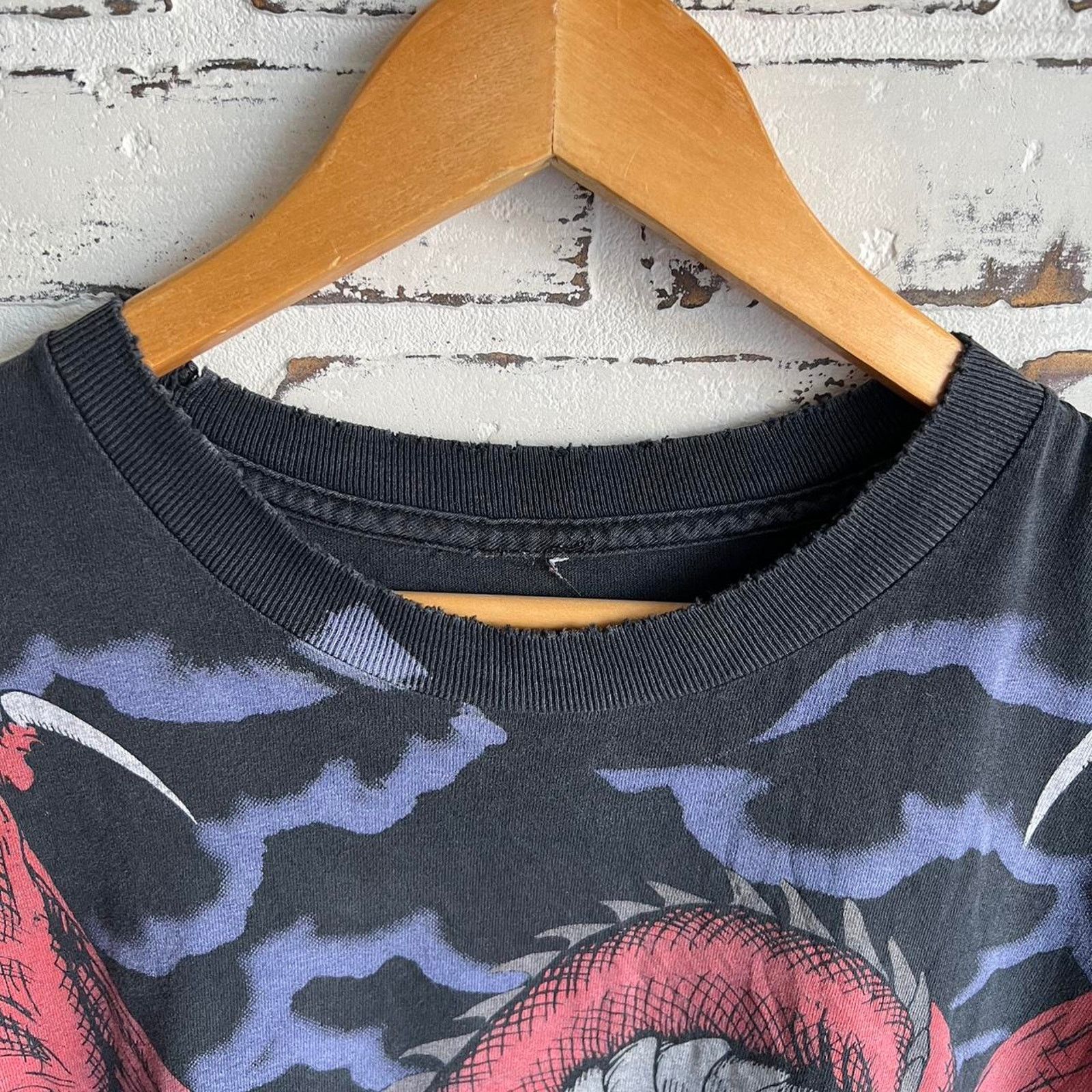 Liquid Blue Rare Vintage Early OG Liquid Blue Test Print Dragon AOP XXL Size US XXL / EU 58 / 5 - 4 Thumbnail