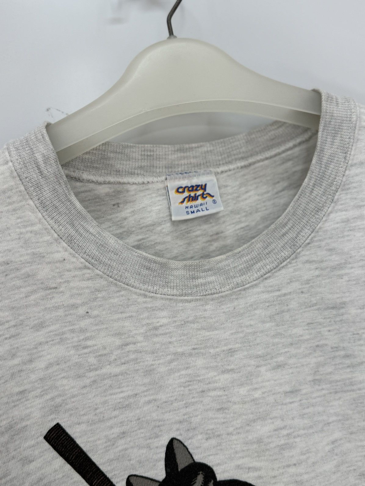 Vintage 🔥 90's Crazy Sweat by Crazy Shirt Over logo Hawaii sweat -S Size US S / EU 44-46 / 1 - 8 Thumbnail