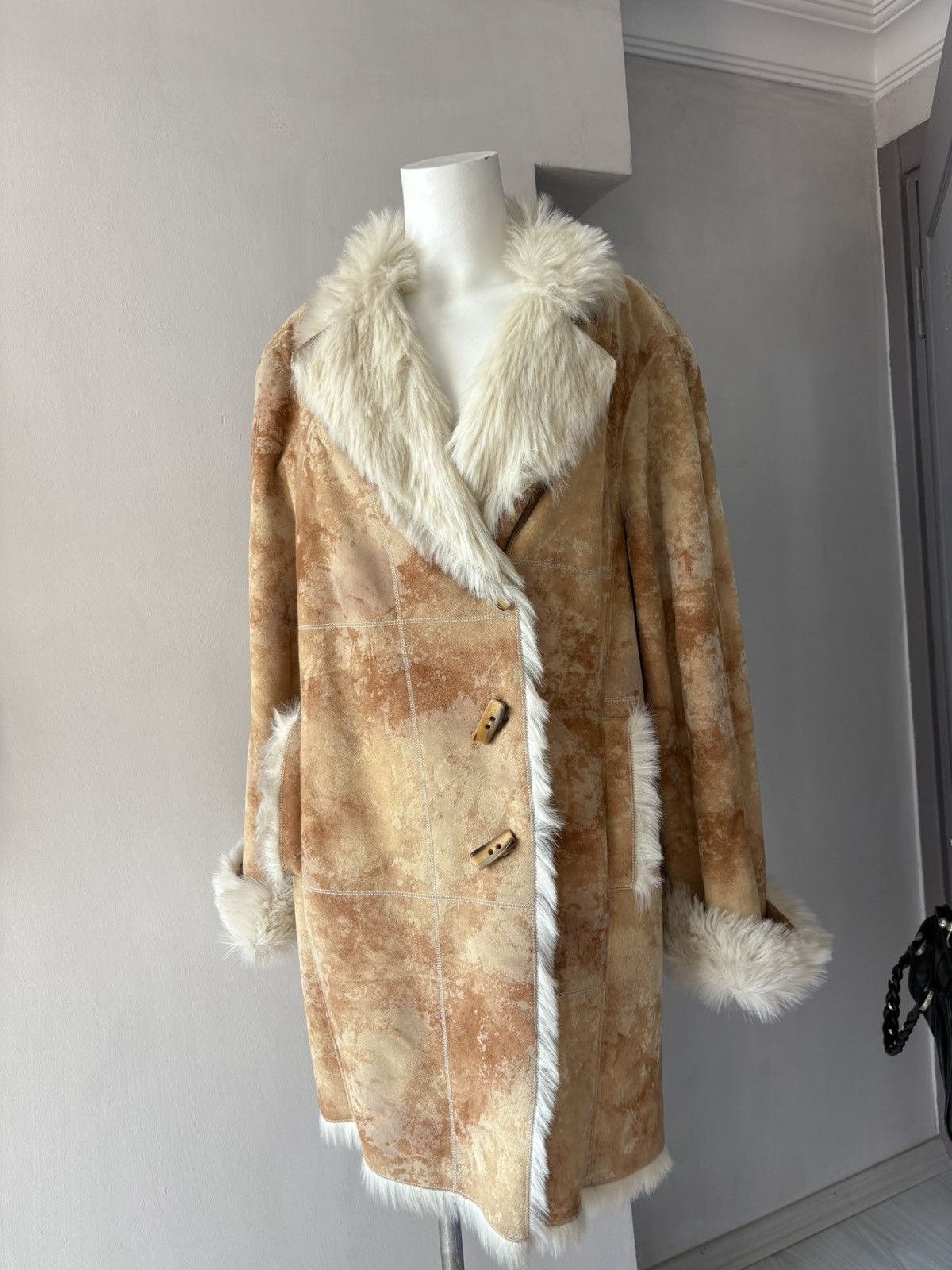 Vintage y2k leather coat Size XL / US 12-14 / IT 48-50 - 13 Thumbnail