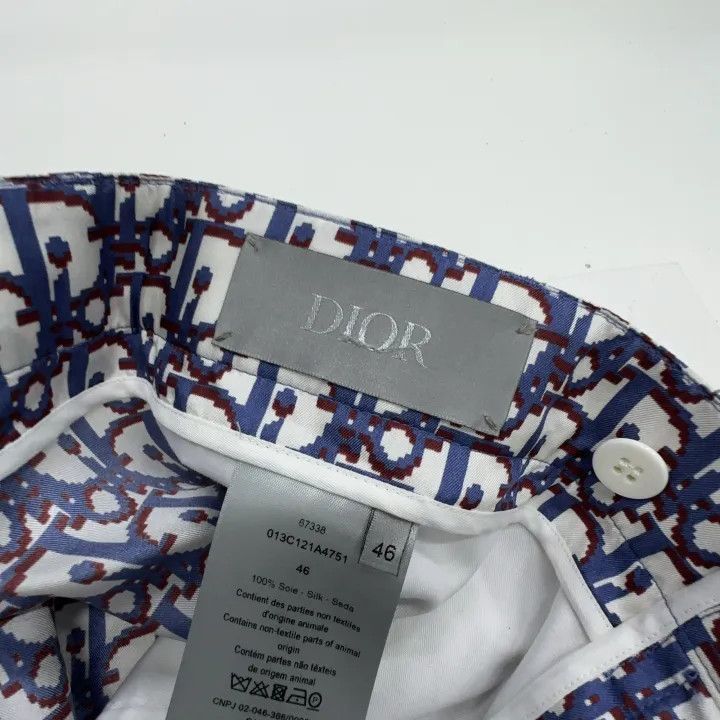 Dior Dior Colorful Patterned Casual Silk Shorts 0079-2507 Size US 44 / EU 60 - 5 Thumbnail
