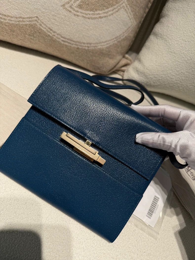 Hermes Hermes Cinhetic to Go Deep Blue Bag-2506 Size ONE SIZE - 7 Thumbnail