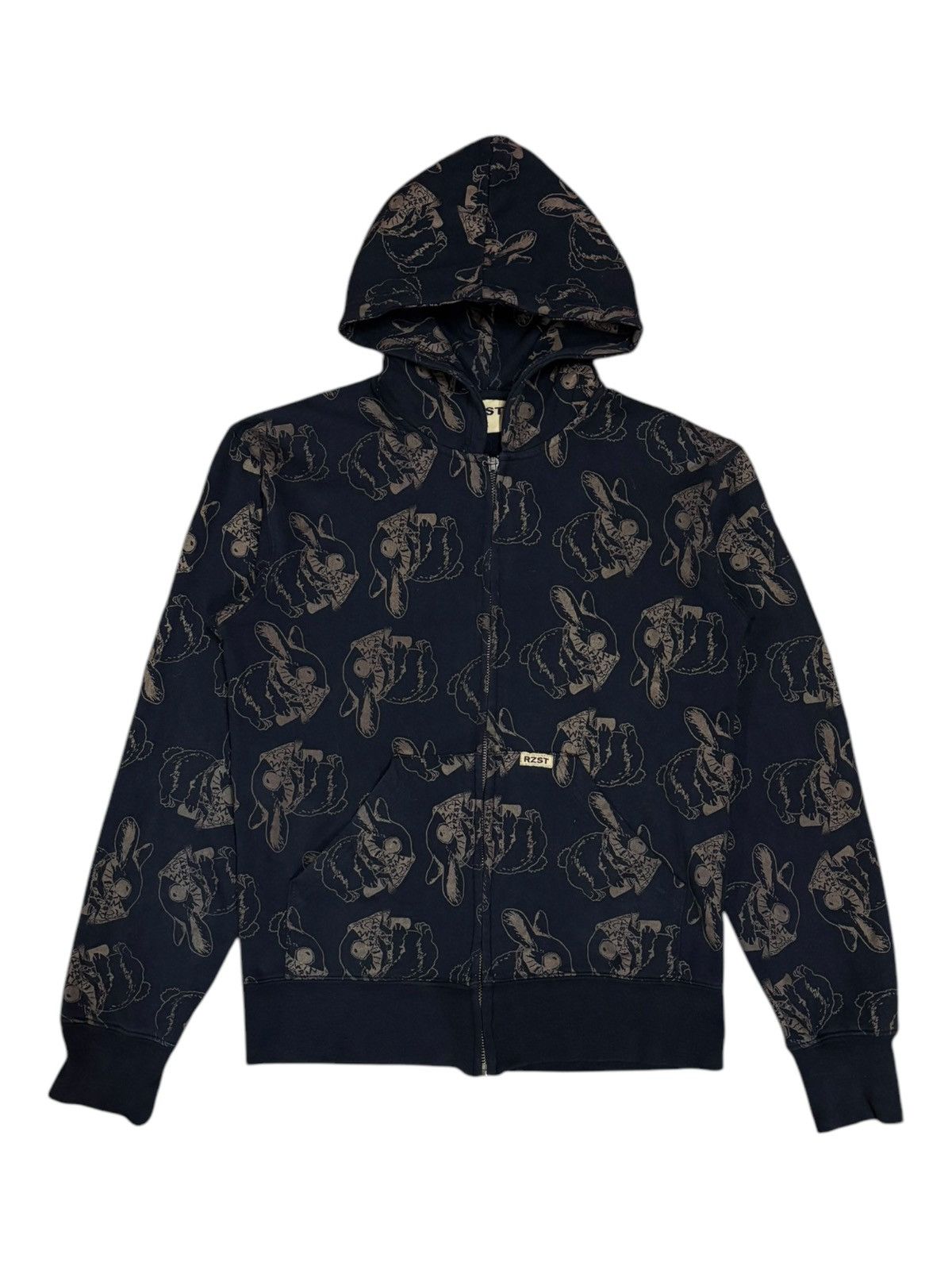 Beauty Beast RZST Thug Rabbit Full Printed Punk Hoodie Size US S / EU 44-46 / 1 - 4 Thumbnail