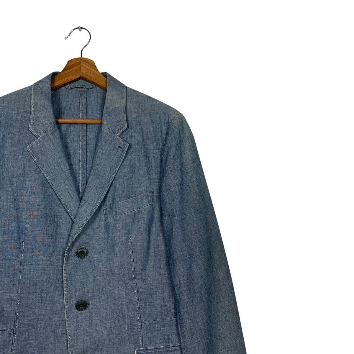 Lemaire × Uniqlo UNIQLO and LEMAIRE Jeans Blazer Suit Jacket #2335-C104 Size US S / EU 44-46 / 1 - 5 Thumbnail