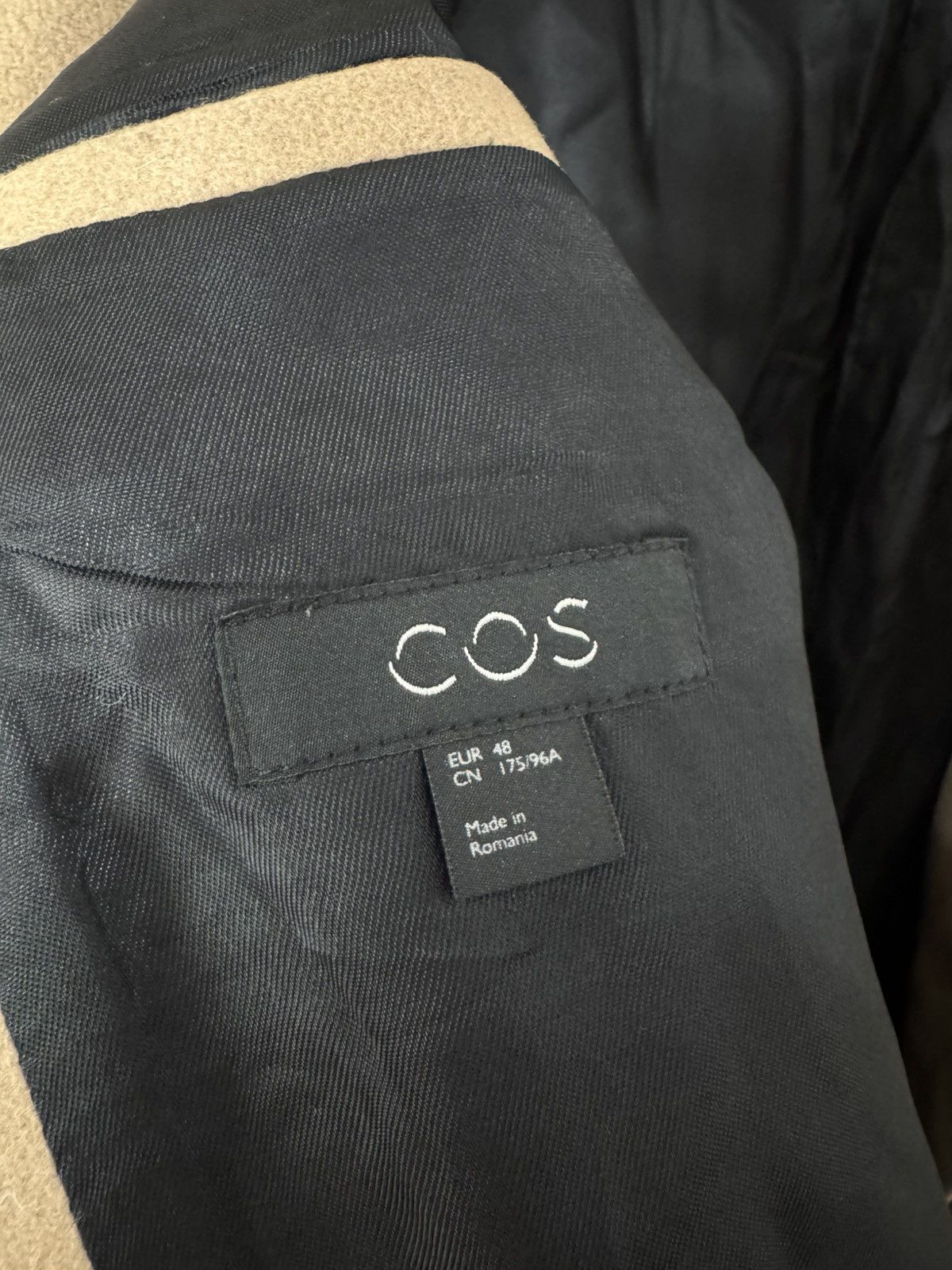 Cos Cos Regular Fit Wool Cashmere Blend Coat Size US M / EU 48-50 / 2 - 3 Thumbnail