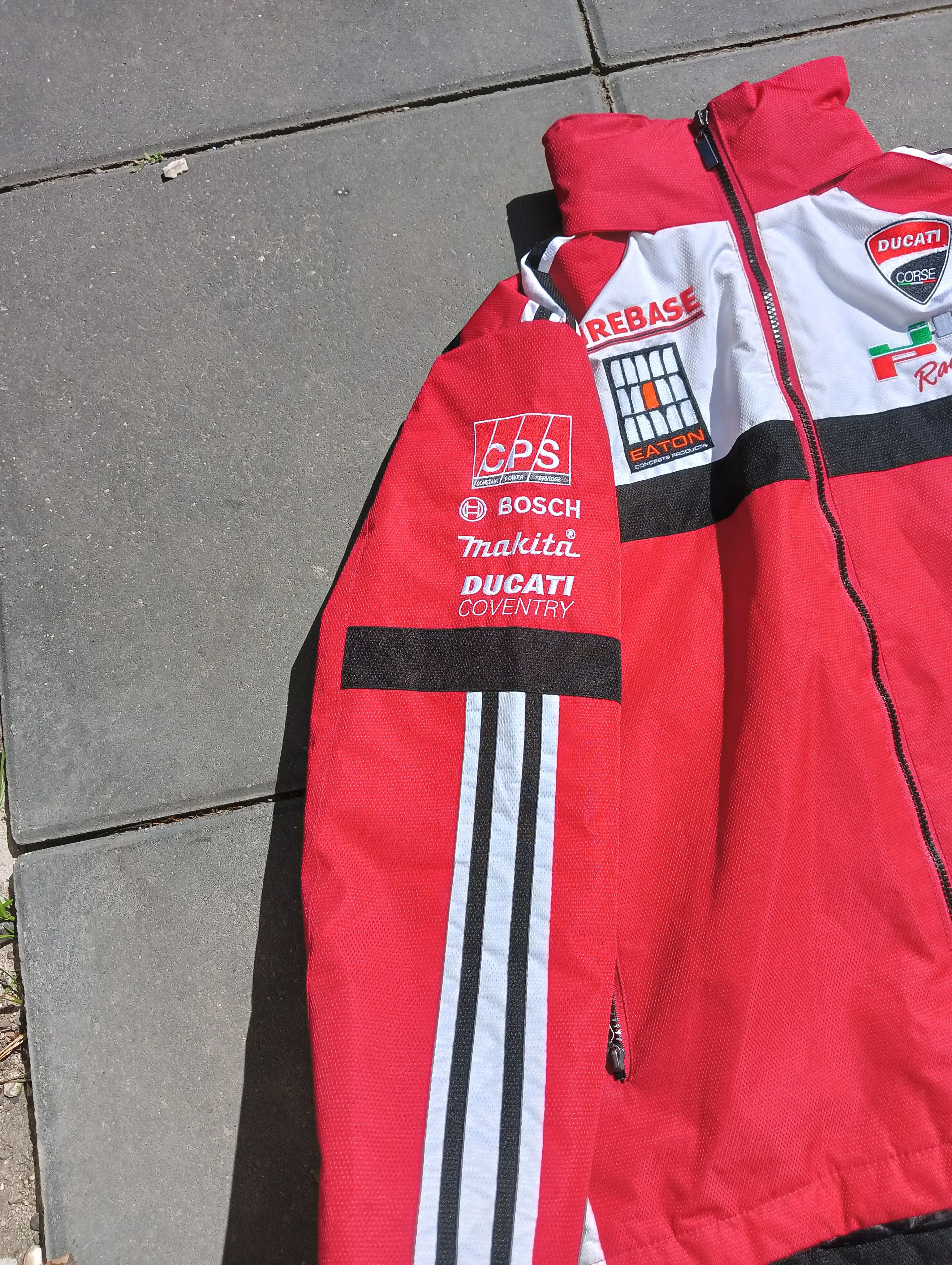 Vintage Ducati jacket Clinton sponsors Size US XS / EU 42 / 0 - 5 Thumbnail