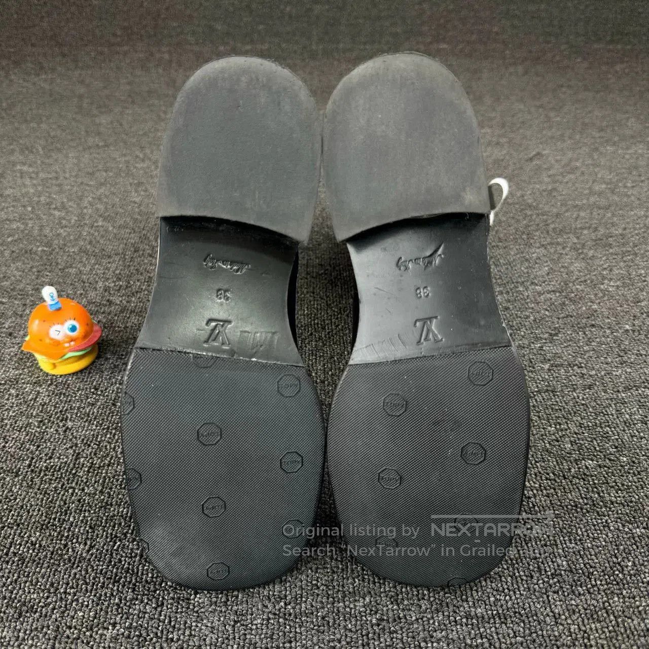 Louis Vuitton louis vuitton embossed pattern knight boots. Size US 7 / IT 37 - 8 Thumbnail