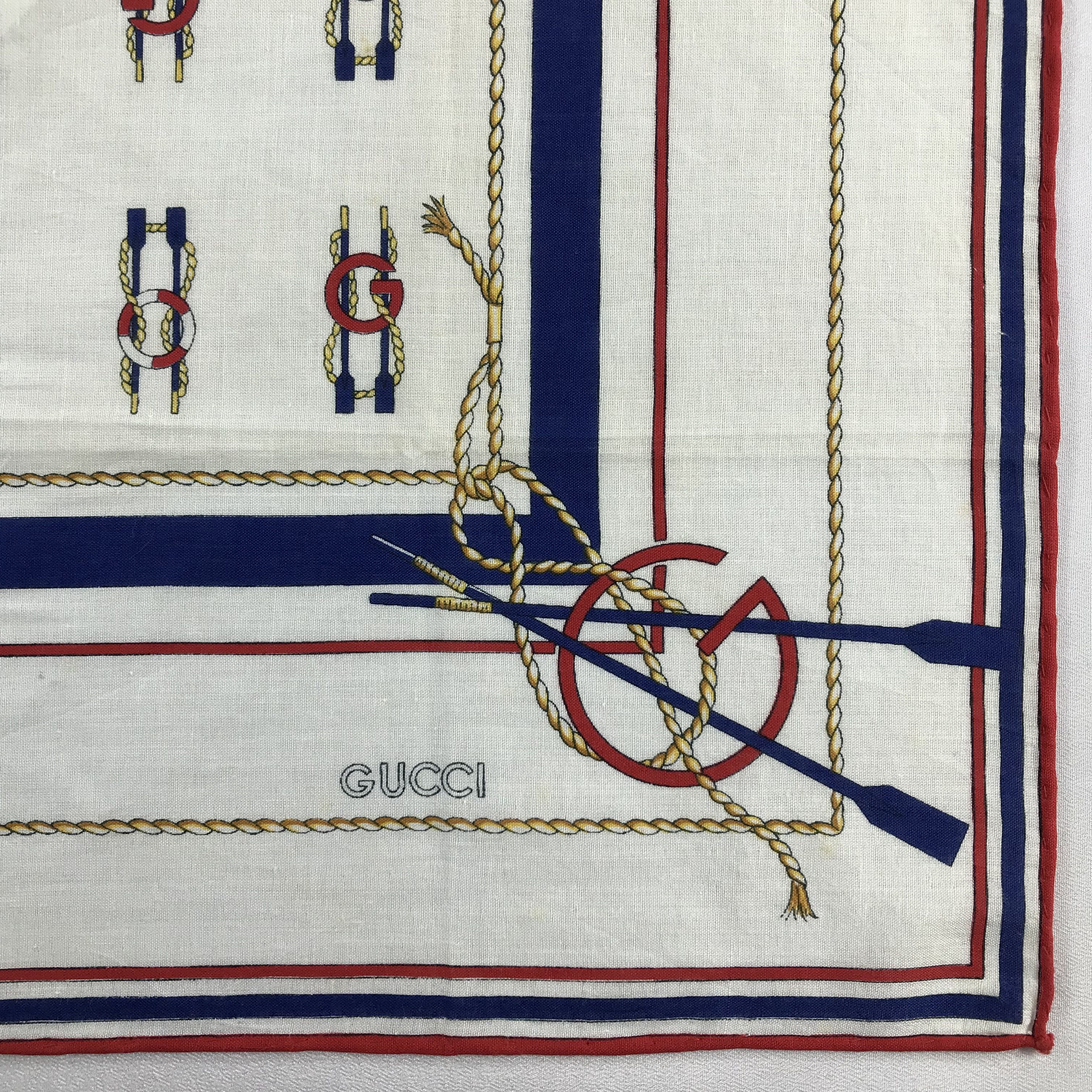 Gucci Gucci Handkerchief / Bandana / Neckerchief C735 Size ONE SIZE - 5 Thumbnail