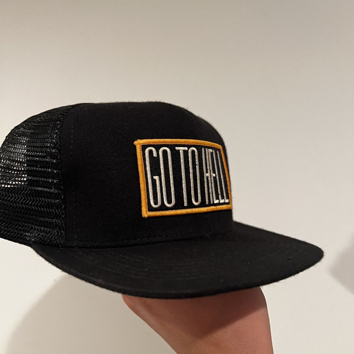 Supreme Supreme Go To Hell Snapback hat Size ONE SIZE - 9 Thumbnail