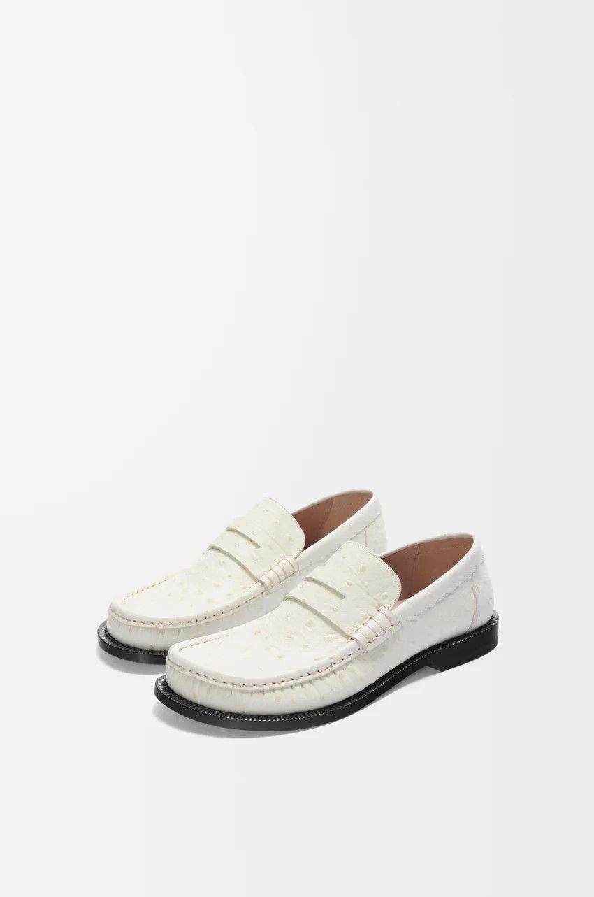 Loewe o1loc1c0525 Loafers in Ecru Size US 11 / IT 41 - 3 Thumbnail