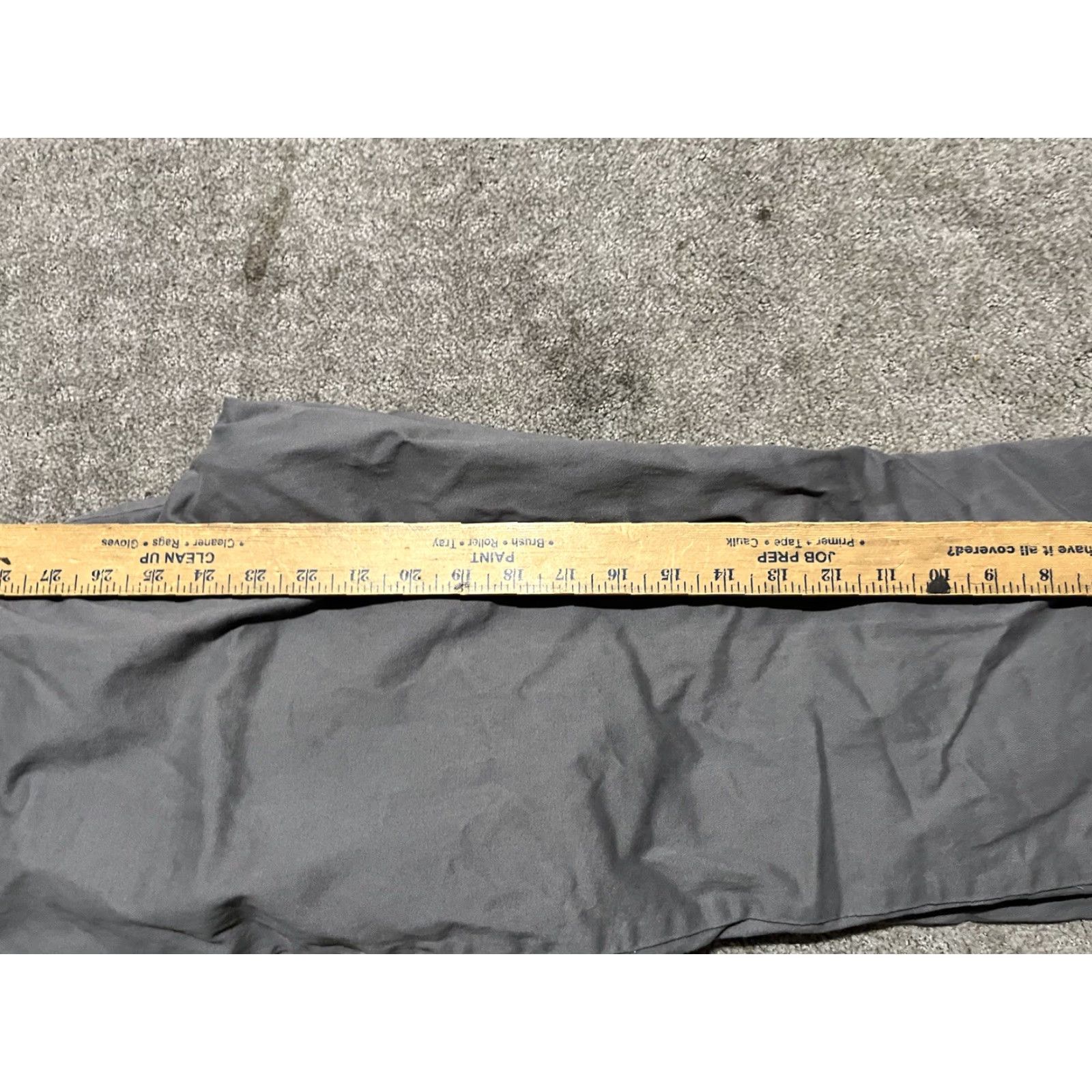 Nautica Nautica Mens Regular Fit Flat Front Pants Gray Hemmed 34x25 The Deck Pant Chino Cotton Flat Front Mens Pants Size 34 Gray Size US 34 / EU 50 - 8 Thumbnail