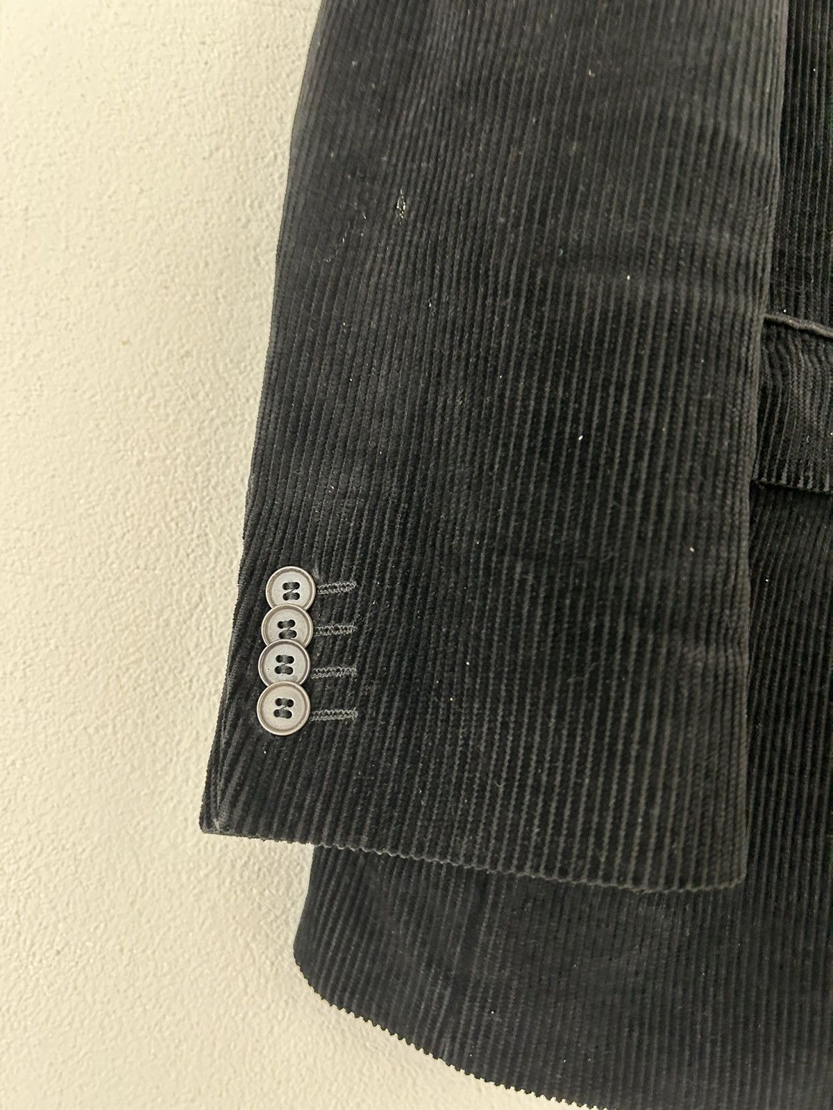 Alexander McQueen Black Corduroy Jacket Size US M / EU 48-50 / 2 - 6 Thumbnail
