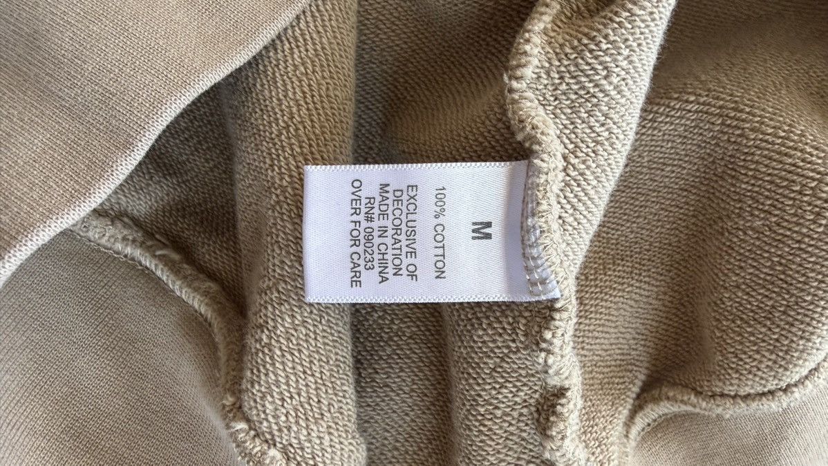 Fear of God Fear of God Essentials Short Sleeve Hoodie Beige Size M Size US M / EU 48-50 / 2 - 7 Thumbnail