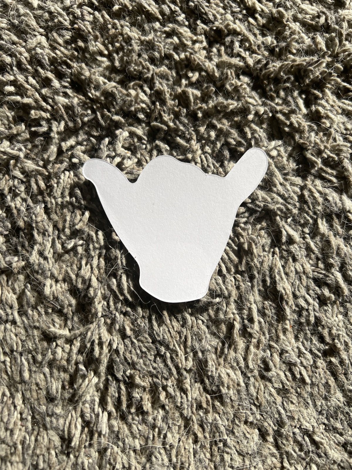 Hypebeast Tie-Dye Shaka Hand Sign Sticker Size ONE SIZE - 2 Thumbnail