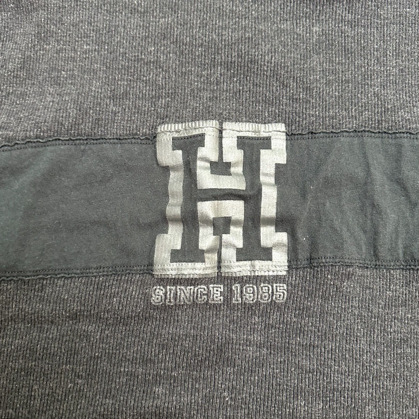Tommy Hilfiger Tommy Hilfiger Athletics Tank Top Womens Medium Dark Gray Ribbed Knit Sleeveless Tank Size M / US 6-8 / IT 42-44 - 4 Thumbnail